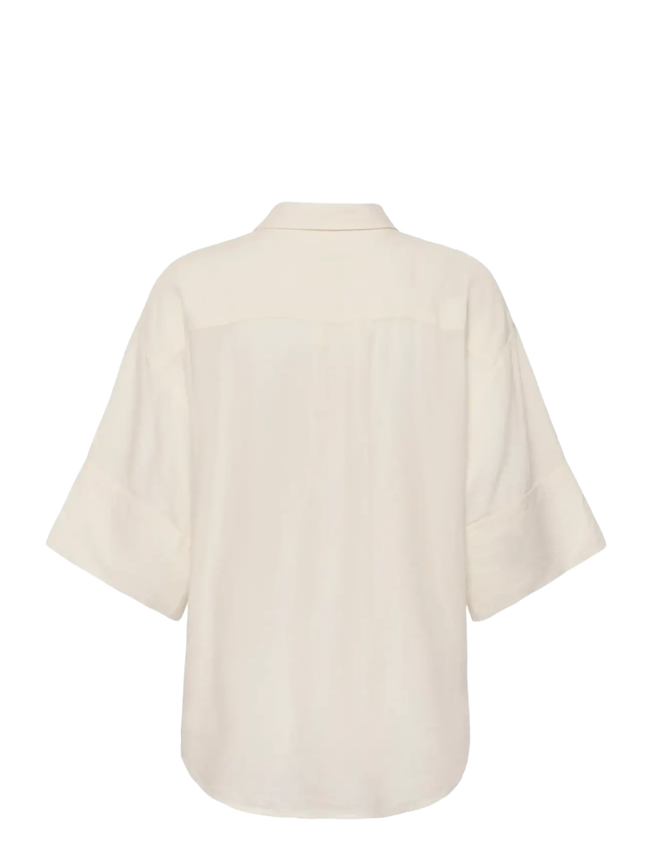 Soaked - SLAria Shirt SS - kortærmede skjorter - broken white - 2