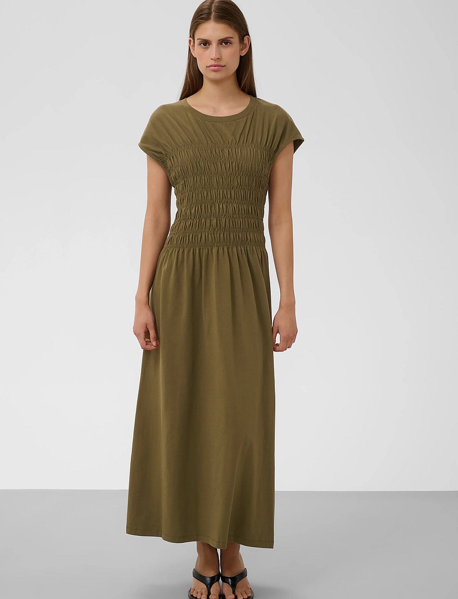 Soaked - SLJina Smock Dress - sommarklänningar - beech - 0