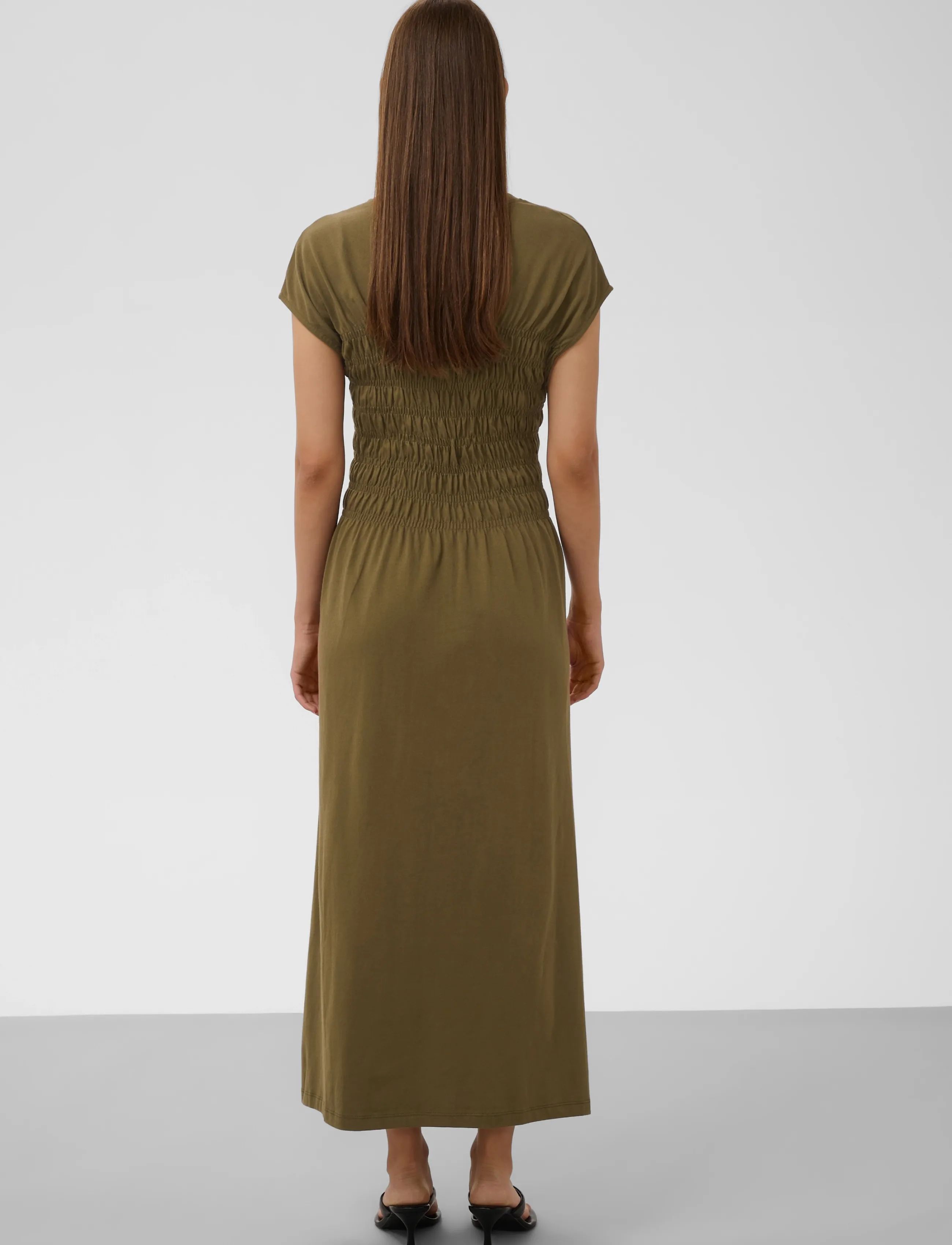 Soaked - SLJina Smock Dress - sommerkjoler - beech - 3