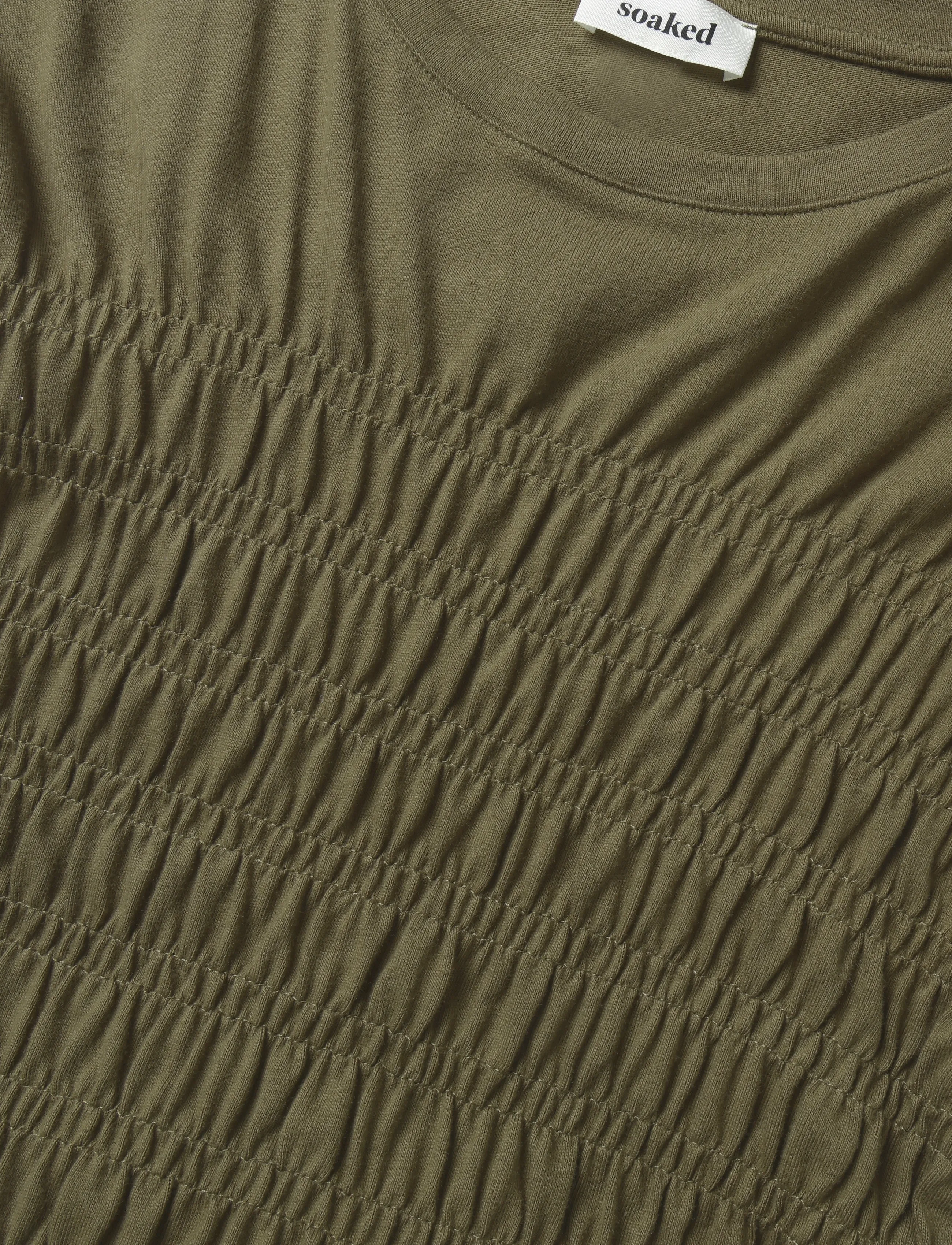 Soaked - SLJina Smock Dress - sommerkjoler - beech - 5