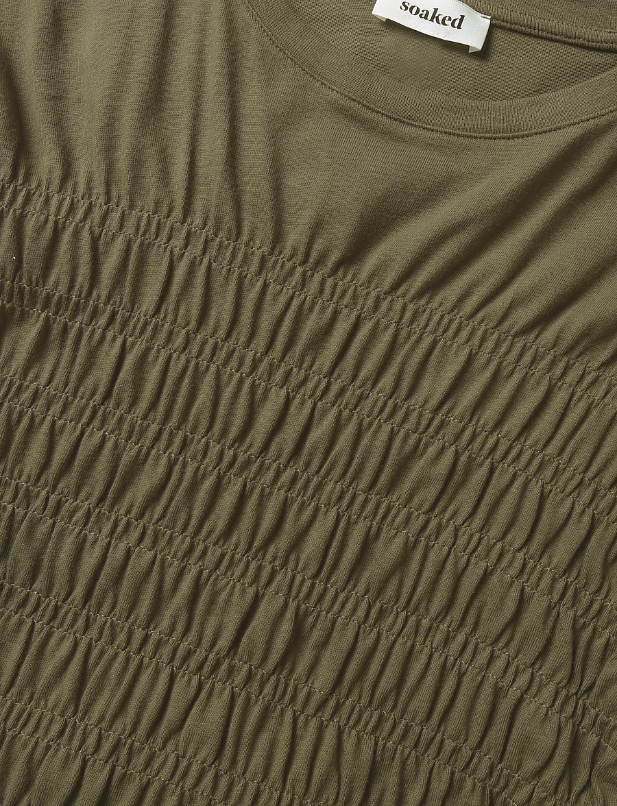 Soaked - SLJina Smock Dress - sommarklänningar - beech - 5