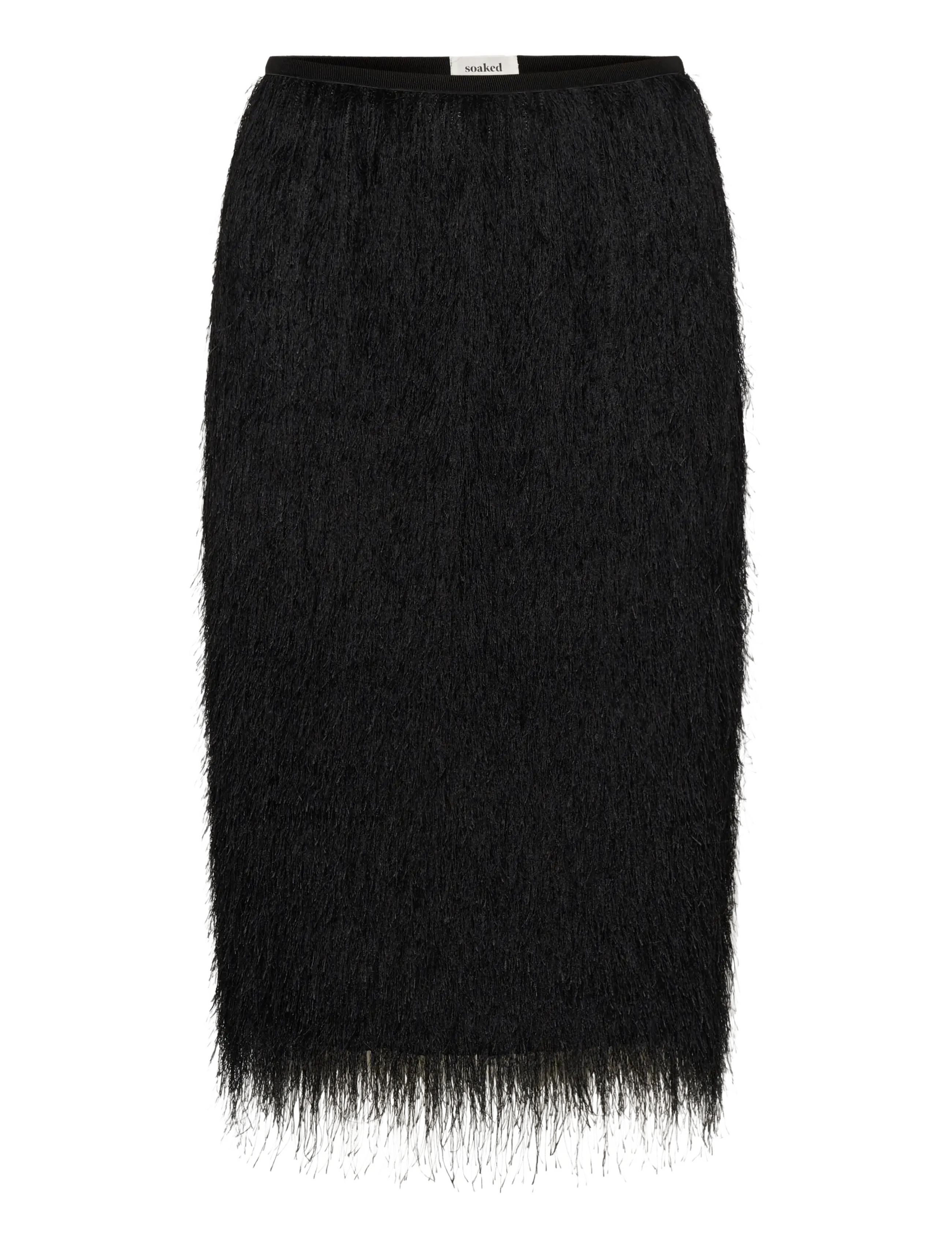 Soaked - SLDacre Skirt - midi kjolar - black - 1