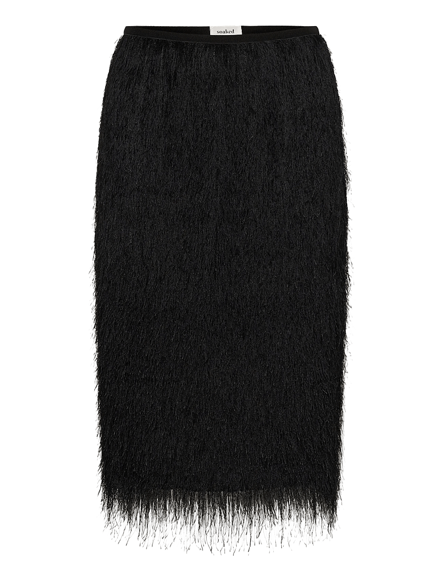 Soaked - SLDacre Skirt - midi kjolar - black - 1