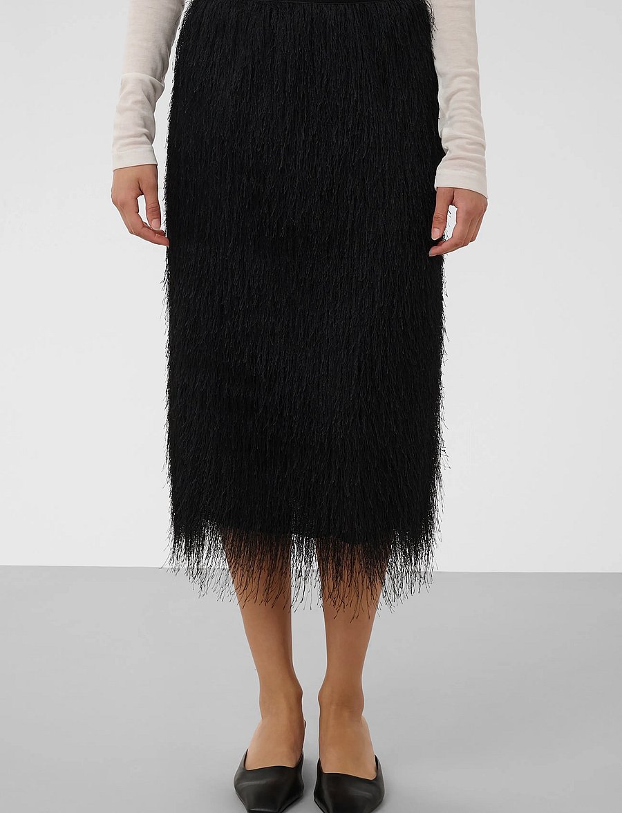 Soaked - SLDacre Skirt - midi kjolar - black - 0