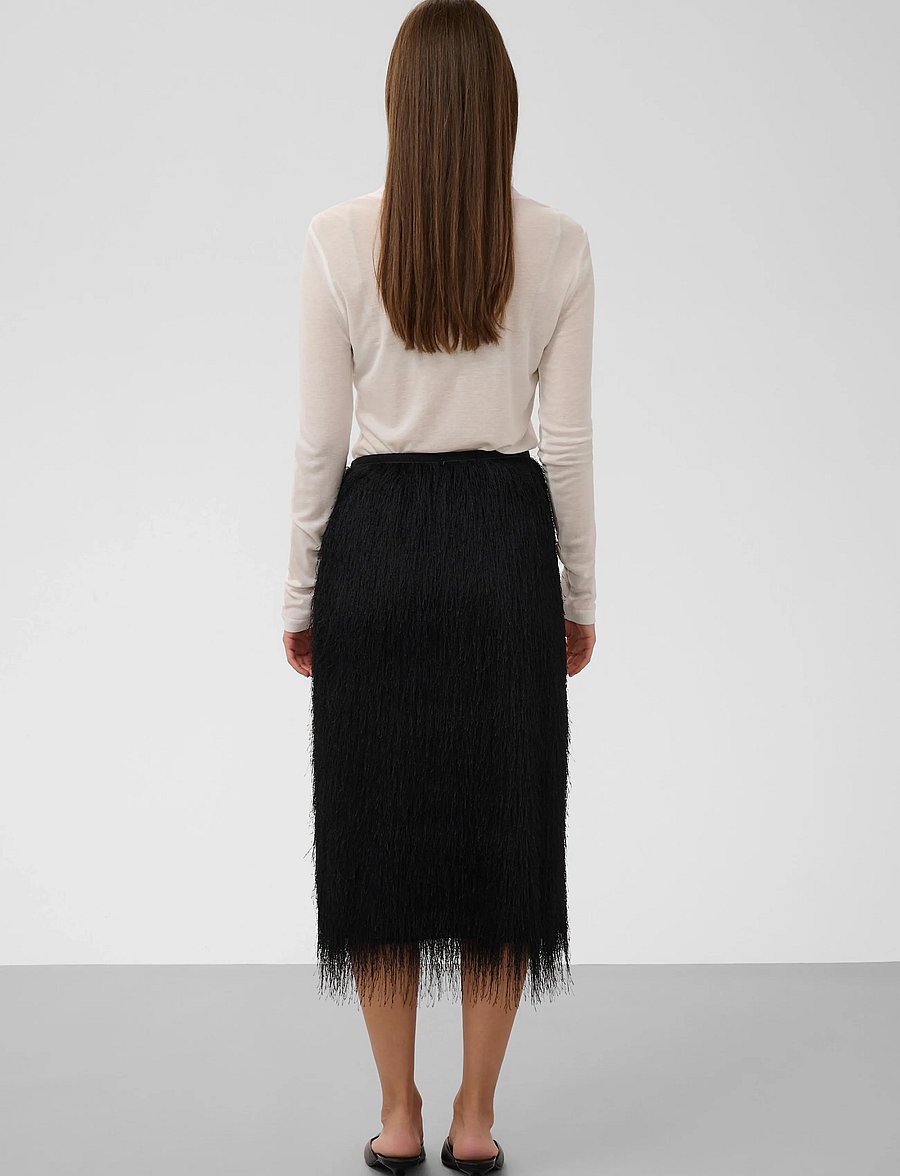 Soaked - SLDacre Skirt - midi kjolar - black - 4