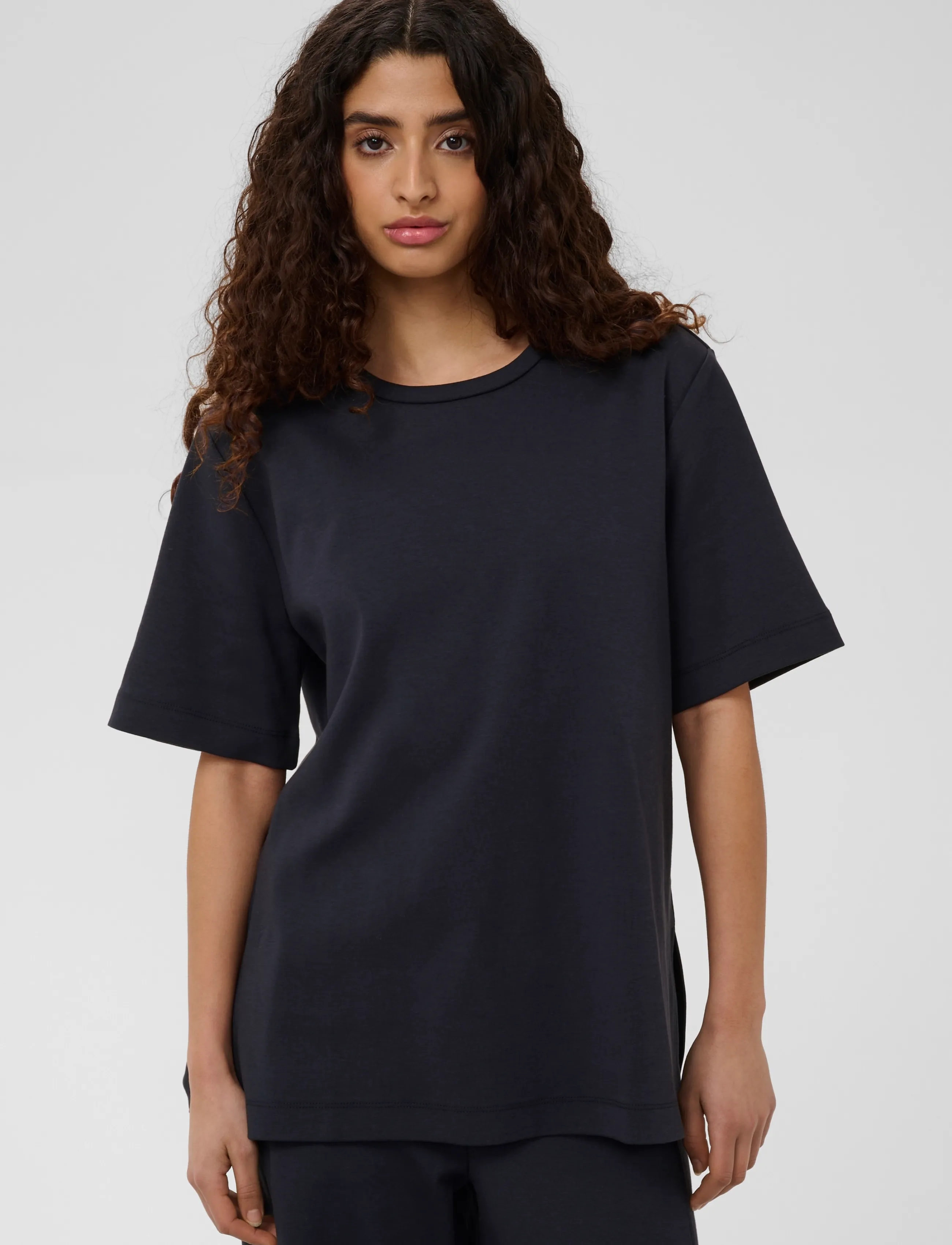 Soaked SLHevanne Tee - Soaked in Luxury - NIGHT SKY / navy