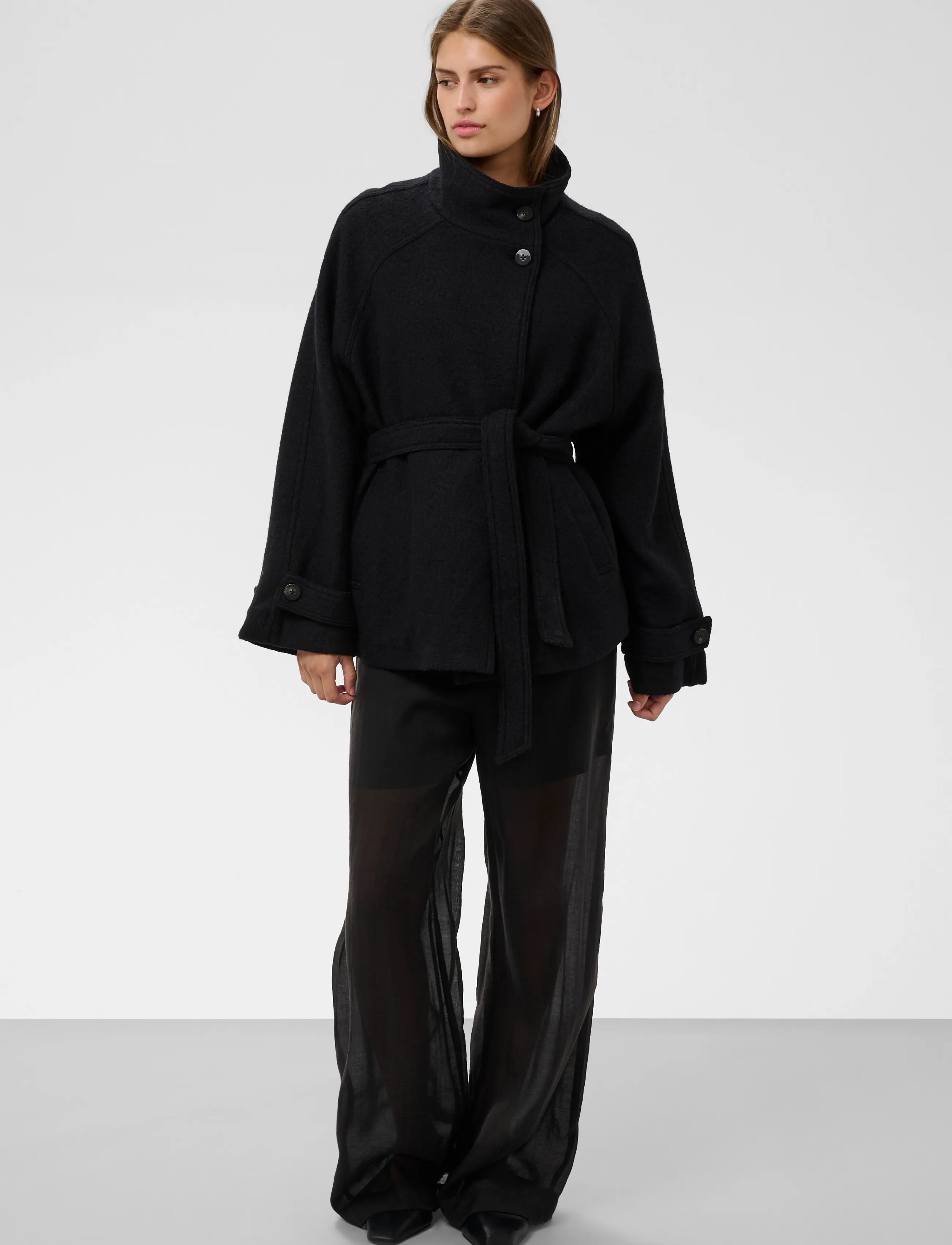 Soaked - SLAngelina Double Breasted Jacket - black - 3