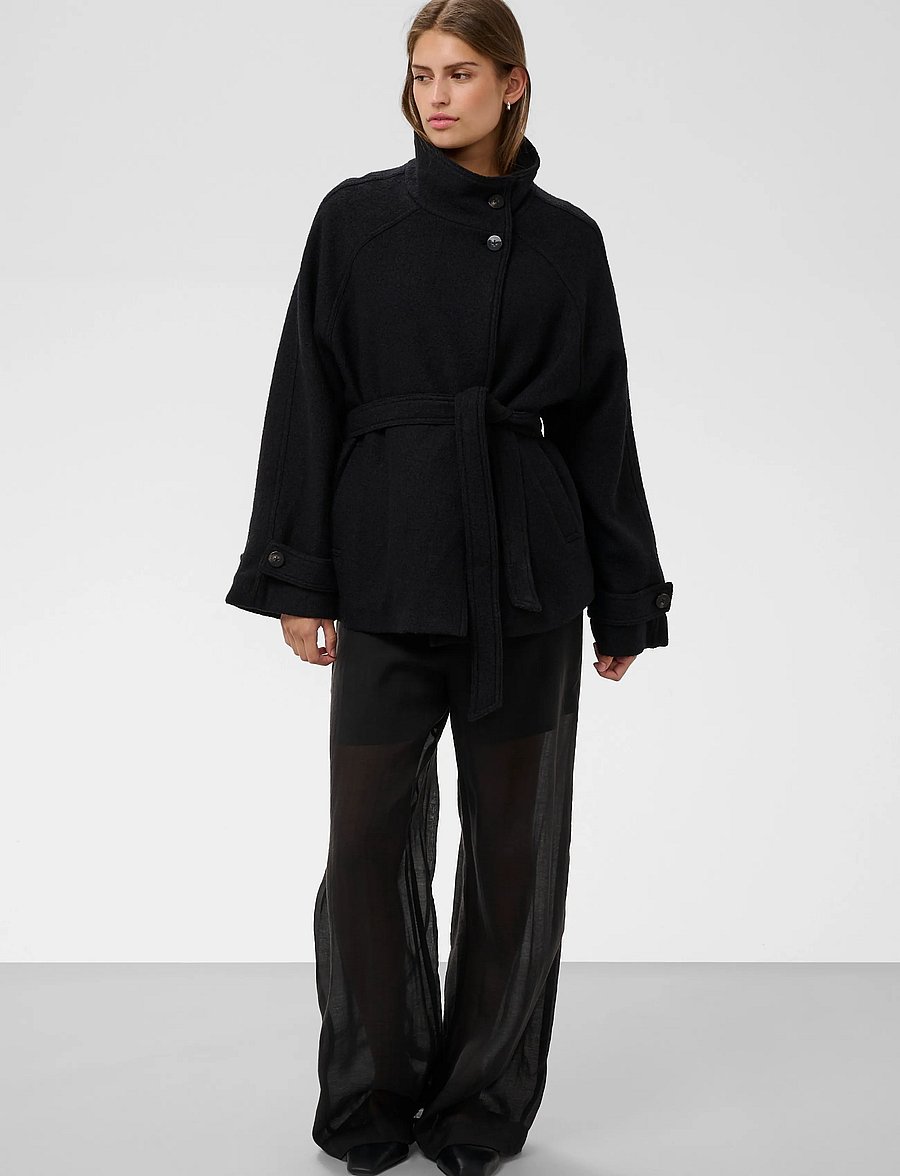 Soaked - SLAngelina Double Breasted Jacket - black - 3