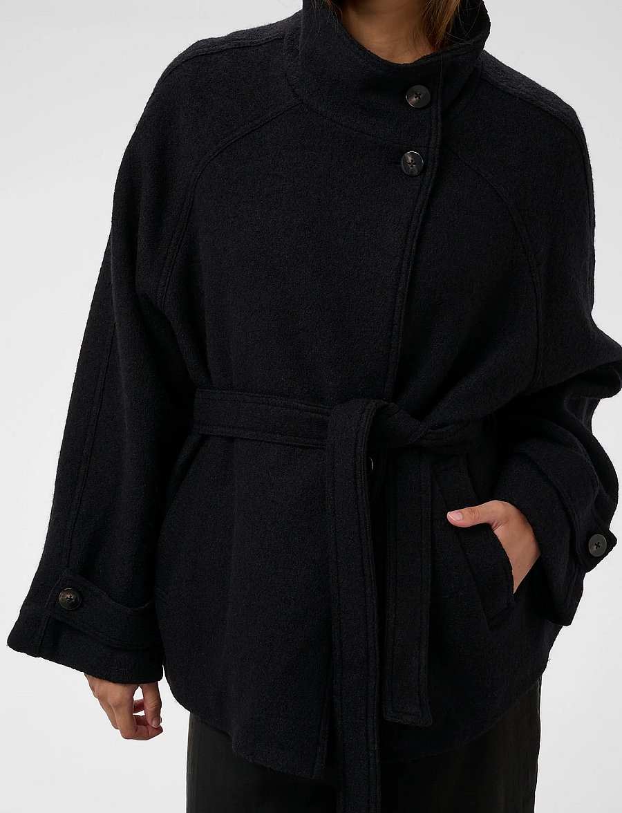 Soaked - SLAngelina Double Breasted Jacket - black - 5