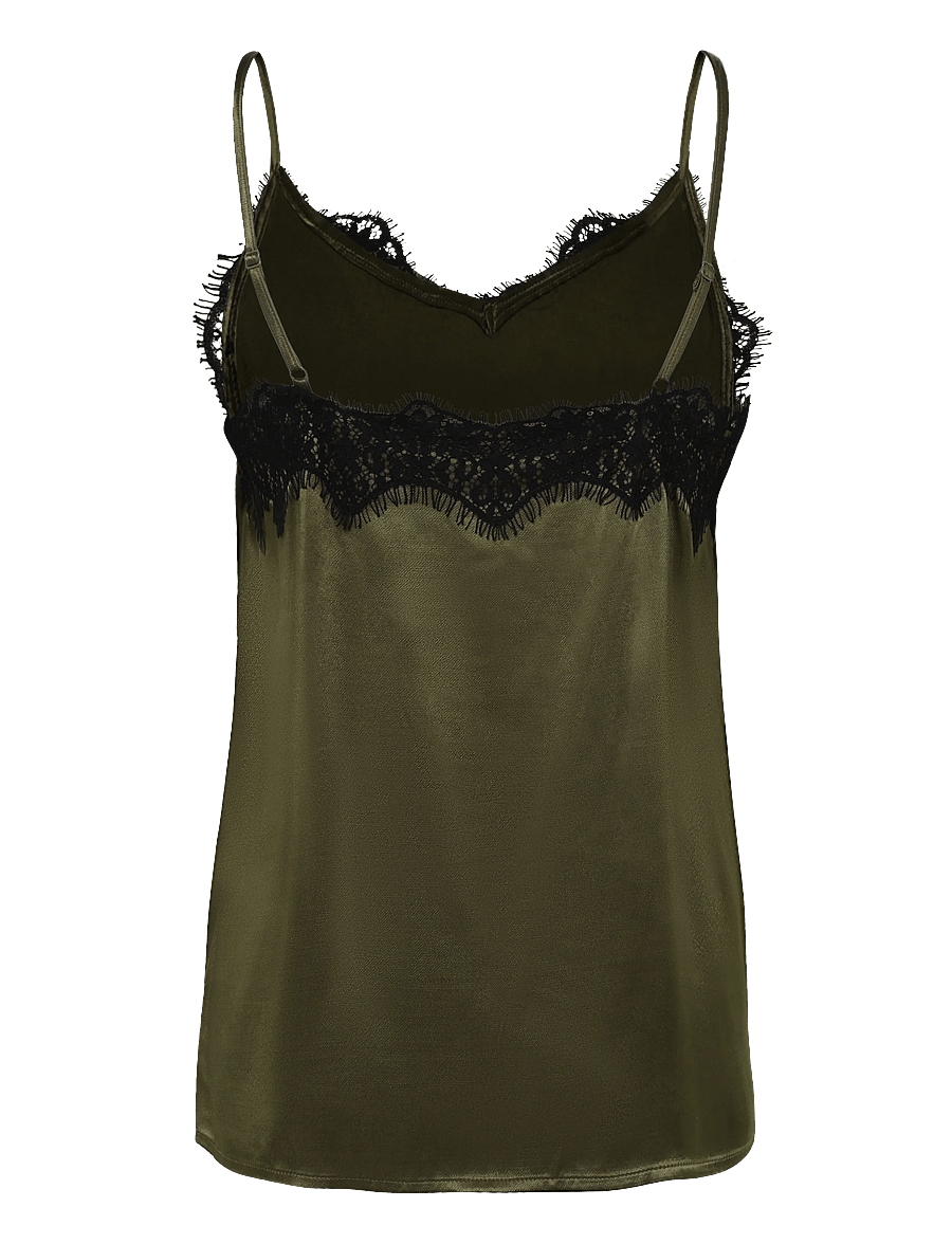 Soaked - SLIrini Lace Top - beech - 2