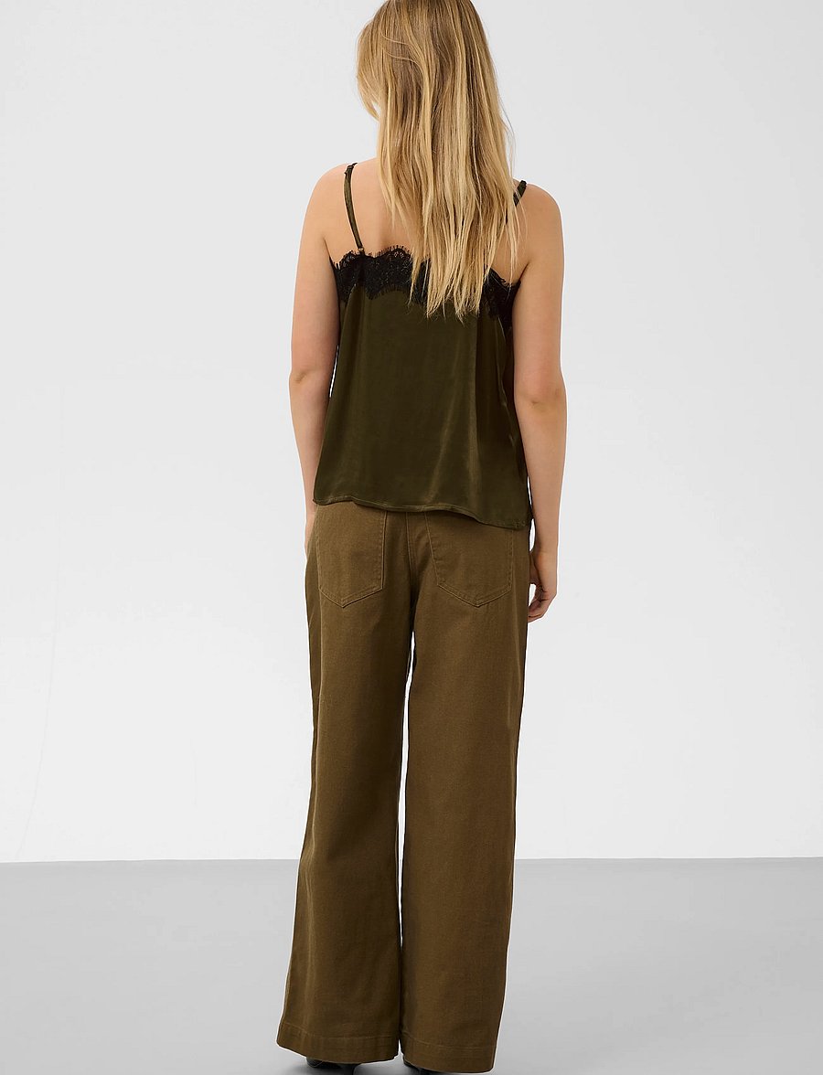 Soaked - SLIrini Lace Top - beech - 5