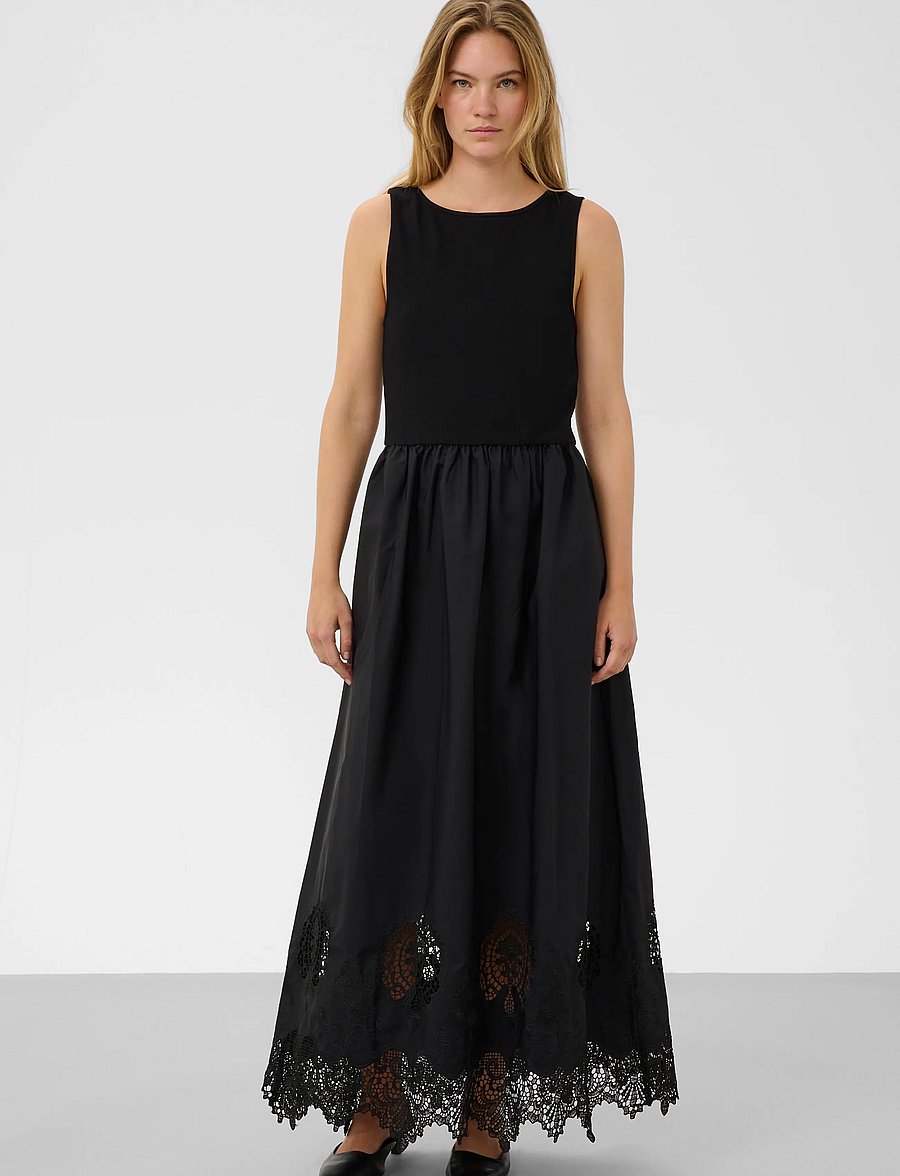 Soaked - SLAthina Maxi Dress - maxiklänningar - black - 0
