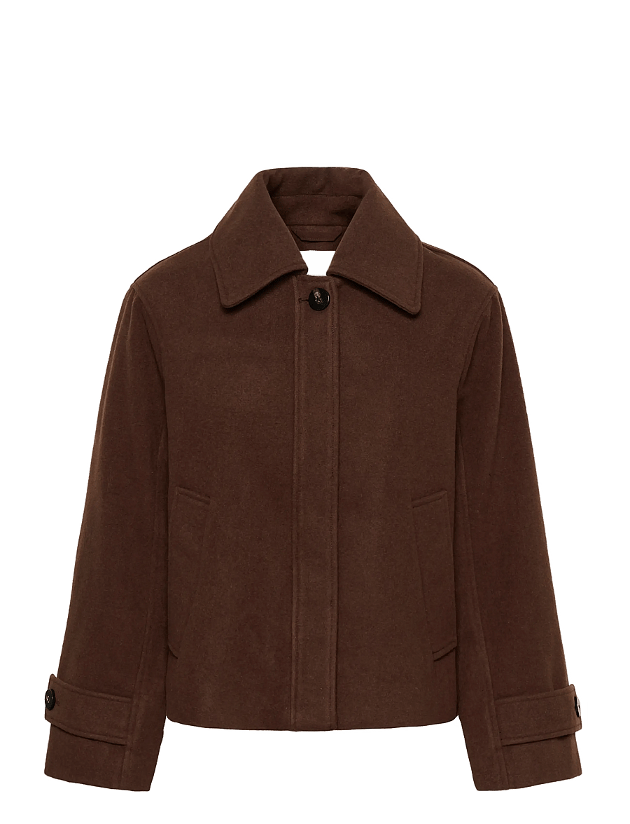Soaked - SLNubia Akeleje Jacket - potting soil melange - 1