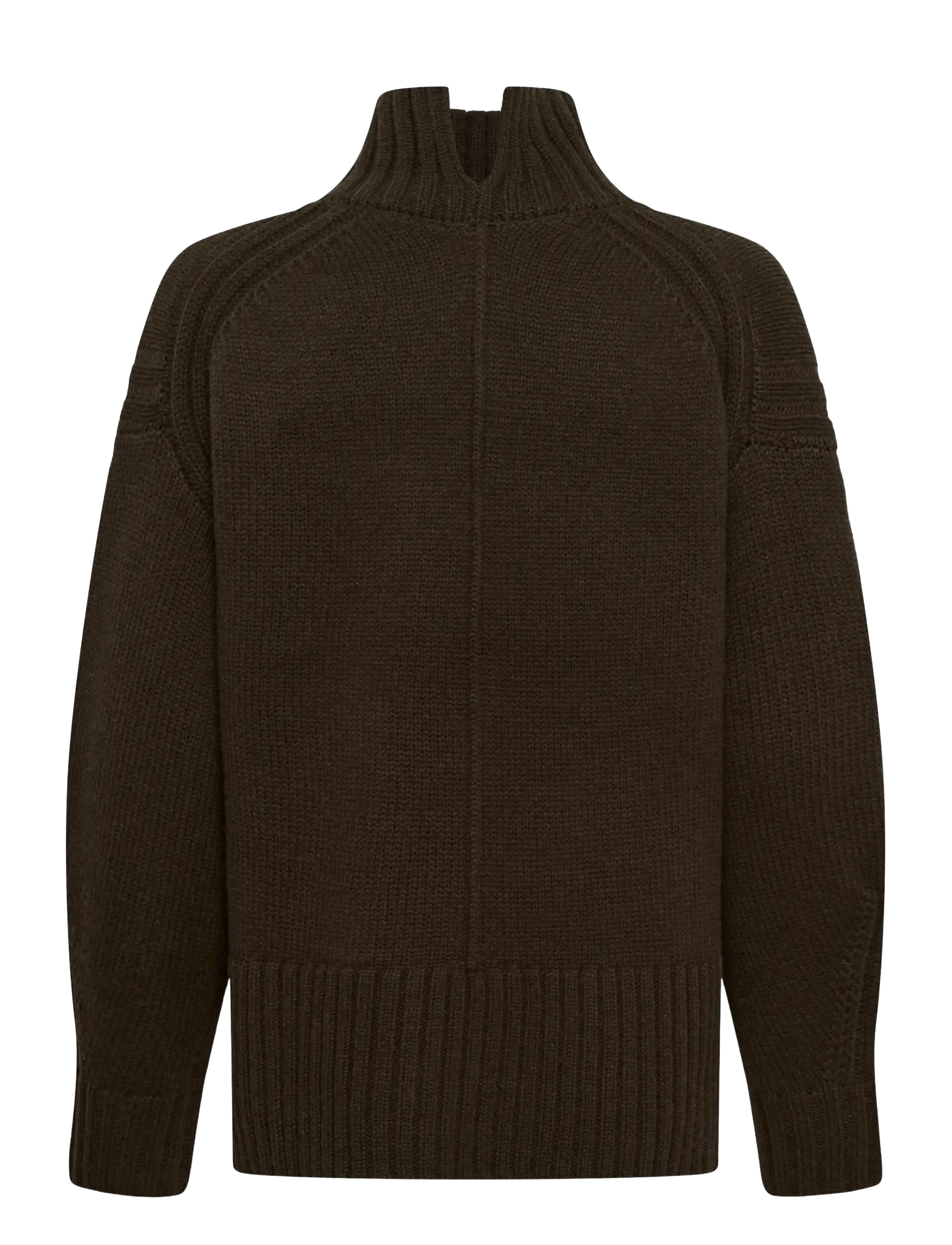 Soaked - SLMoline High-Neck Pullover - jumpers - chocolate brown - 2