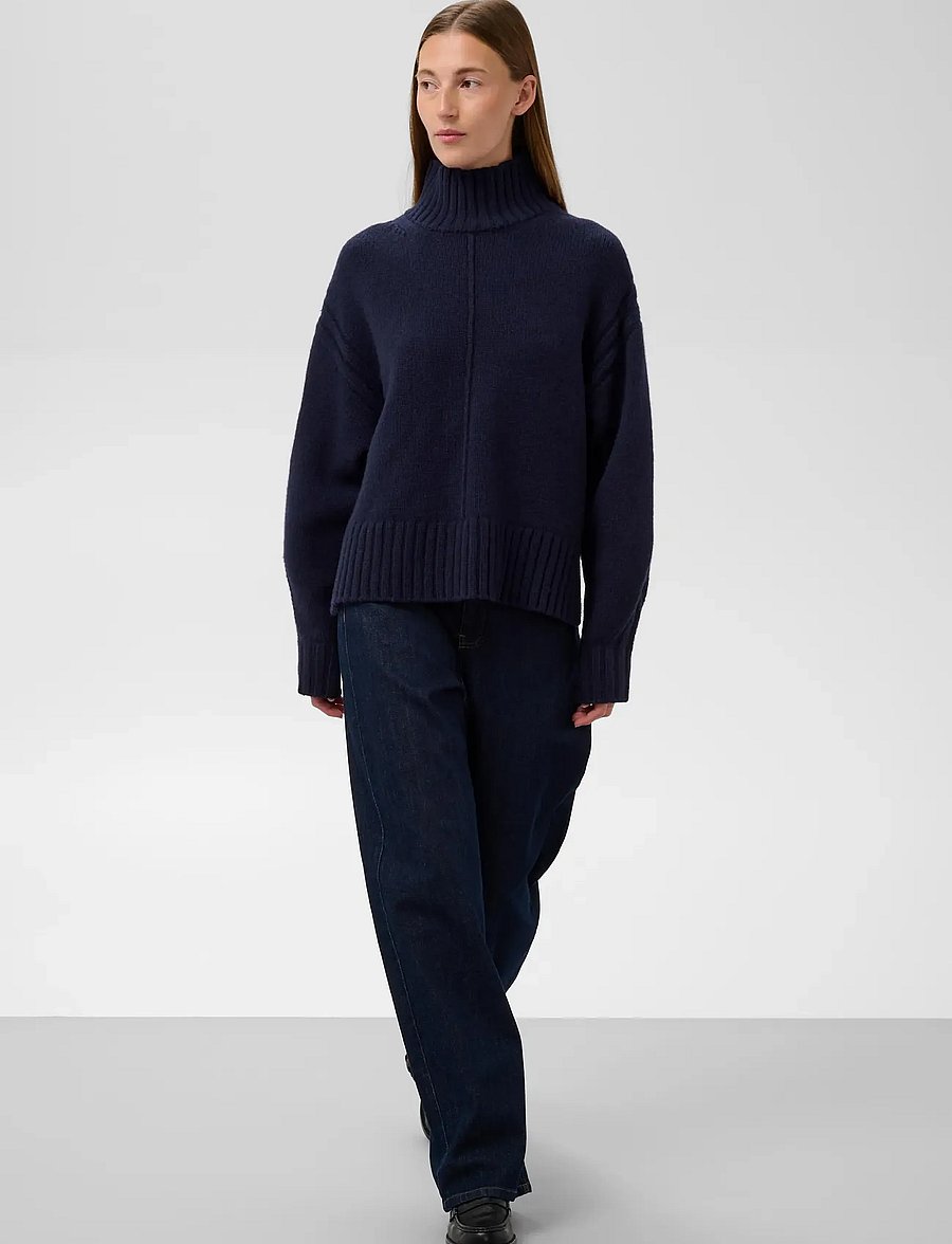 Soaked - SLMoline High-Neck Pullover - pullover - night sky - 3