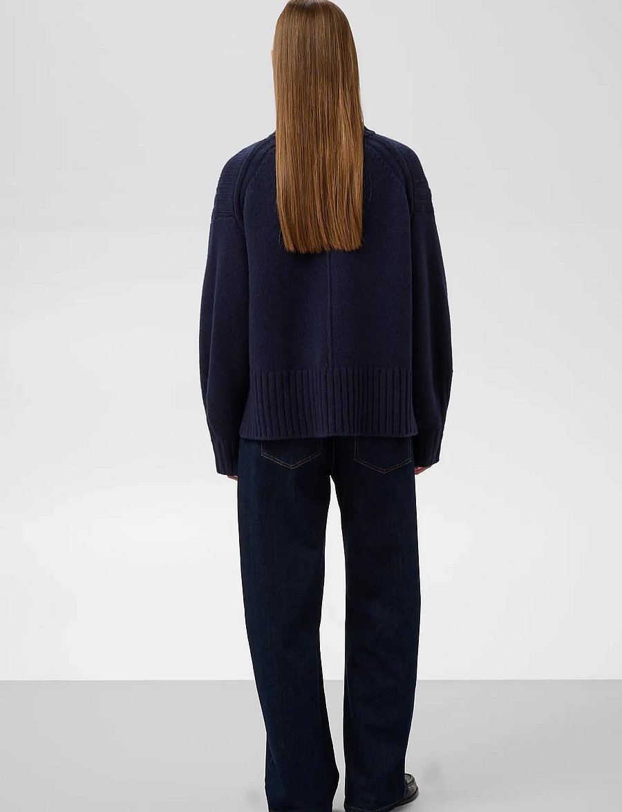 Soaked - SLMoline High-Neck Pullover - pullover - night sky - 4
