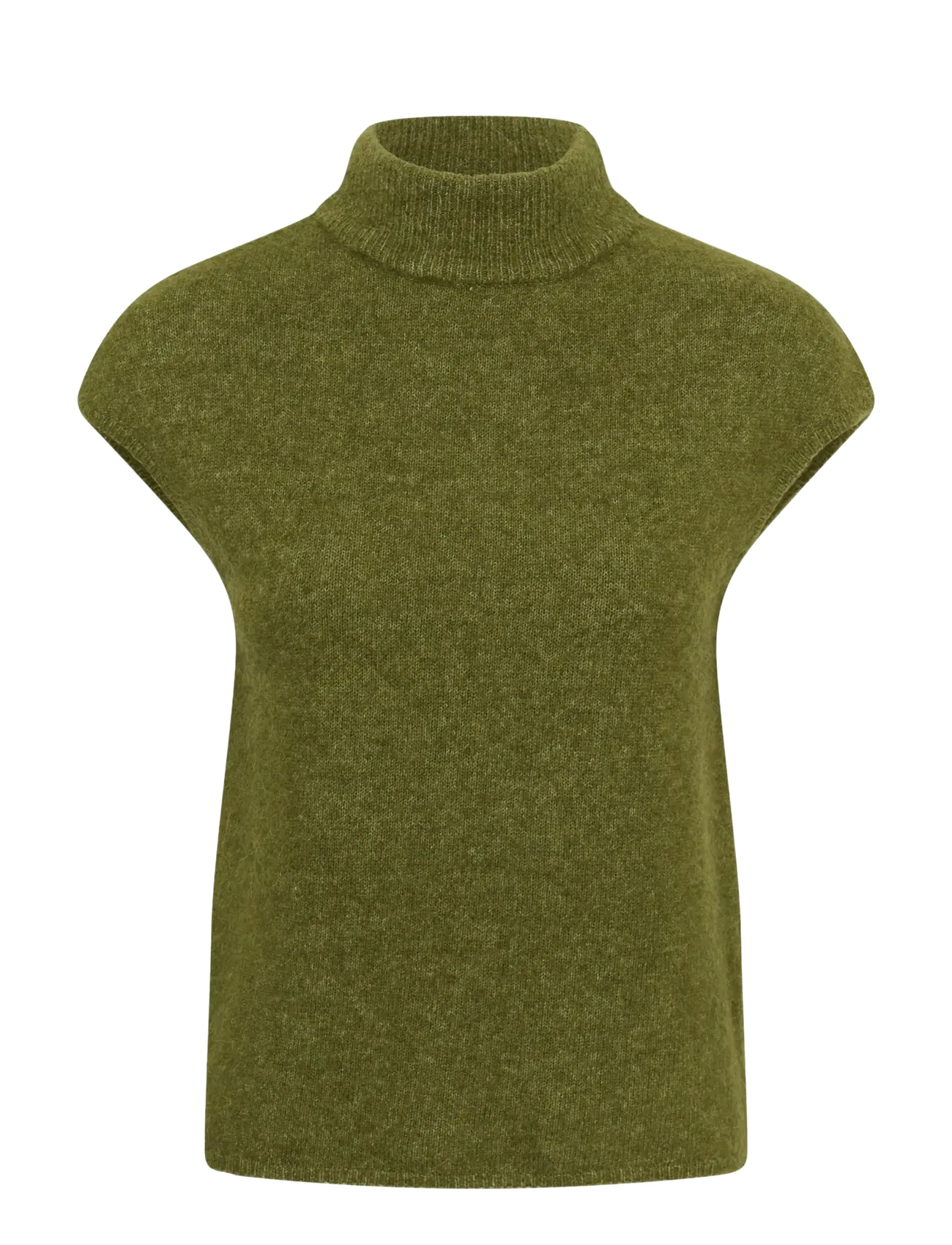 Soaked - SLAnina Top - stickade tröjor - loden green melange - 1