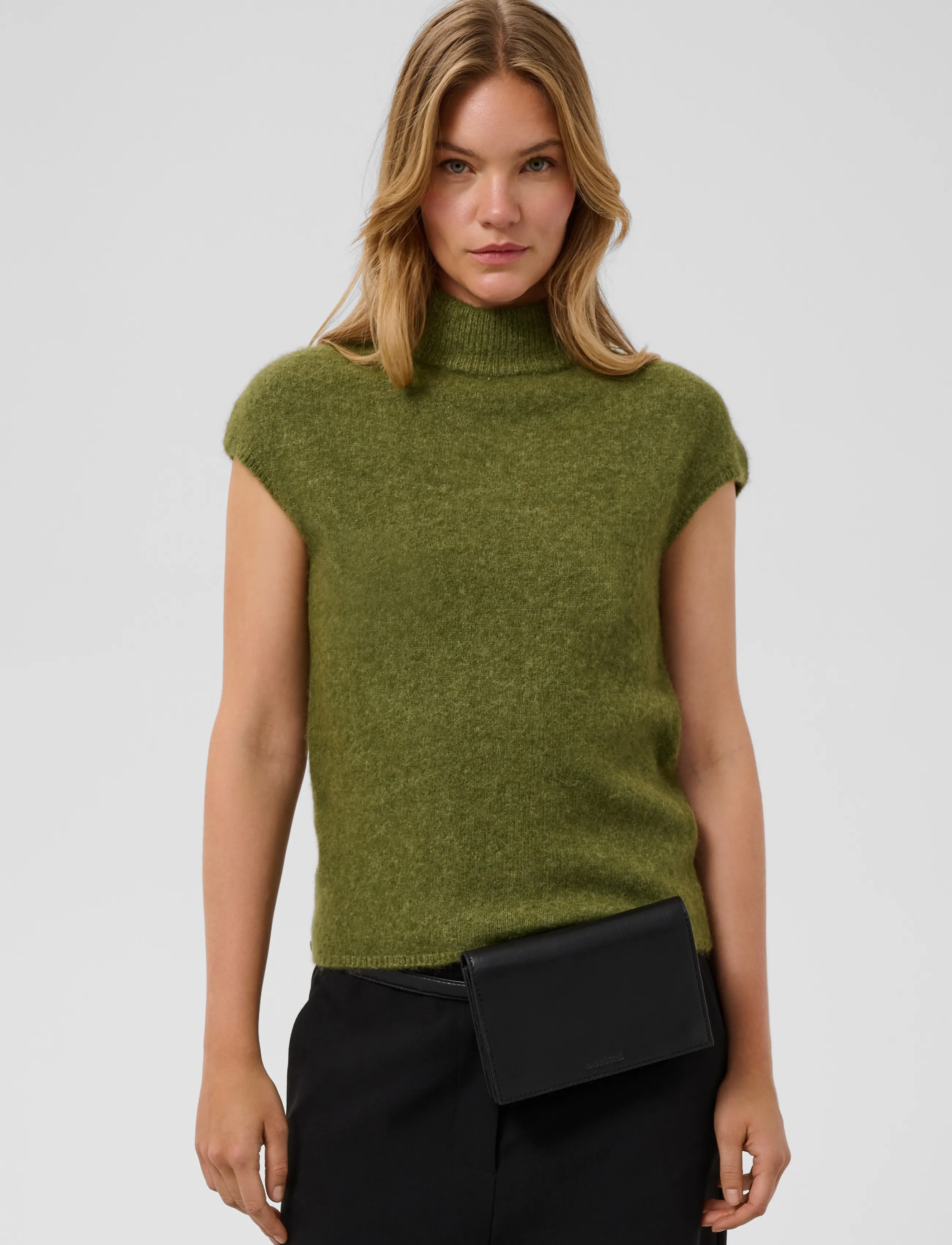 Soaked SLAnina Top - Soaked in Luxury - LODEN GREEN MELANGE / khaki/green