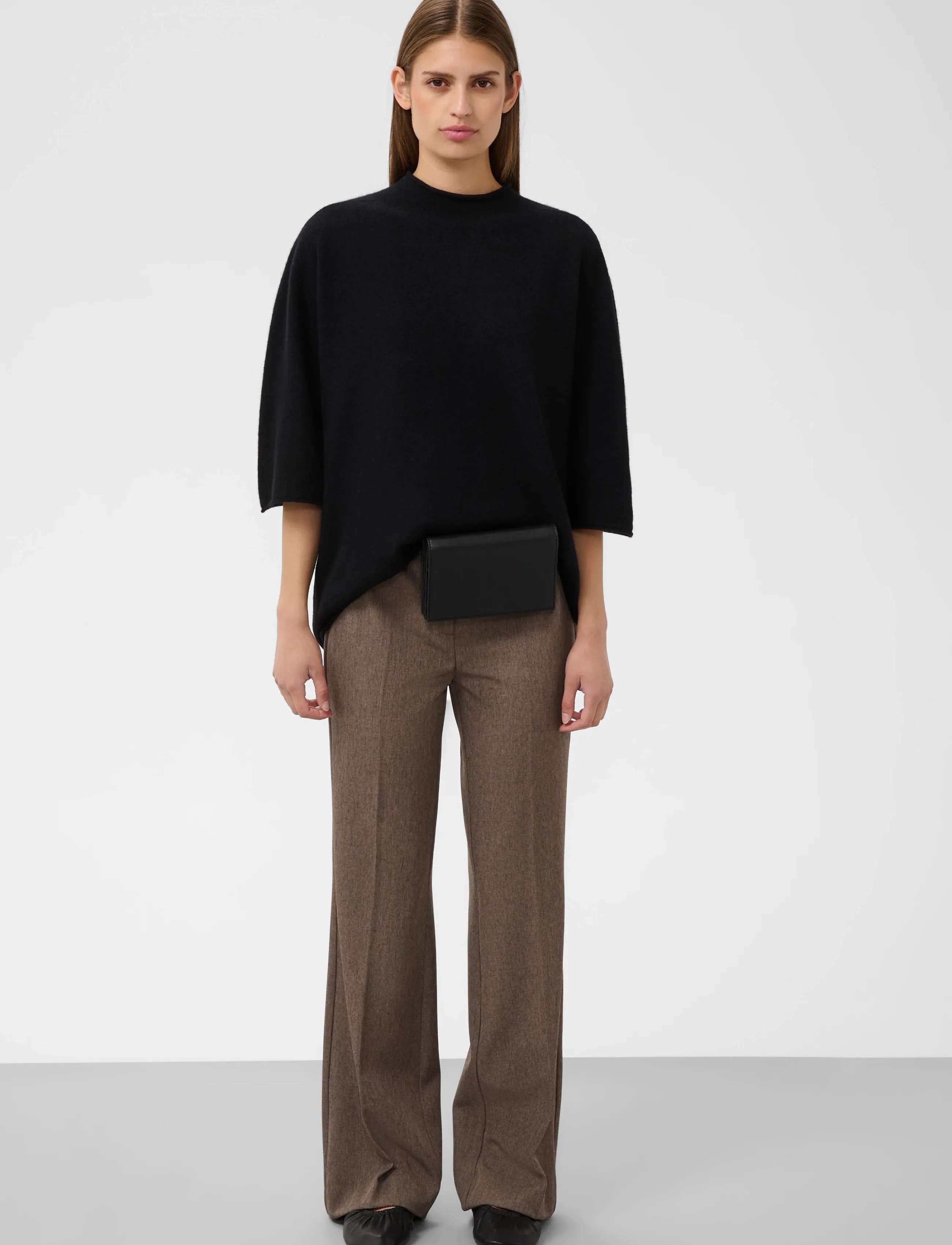 Soaked - SLSida Seamless Rollneck SS - stickade tröjor - black - 3