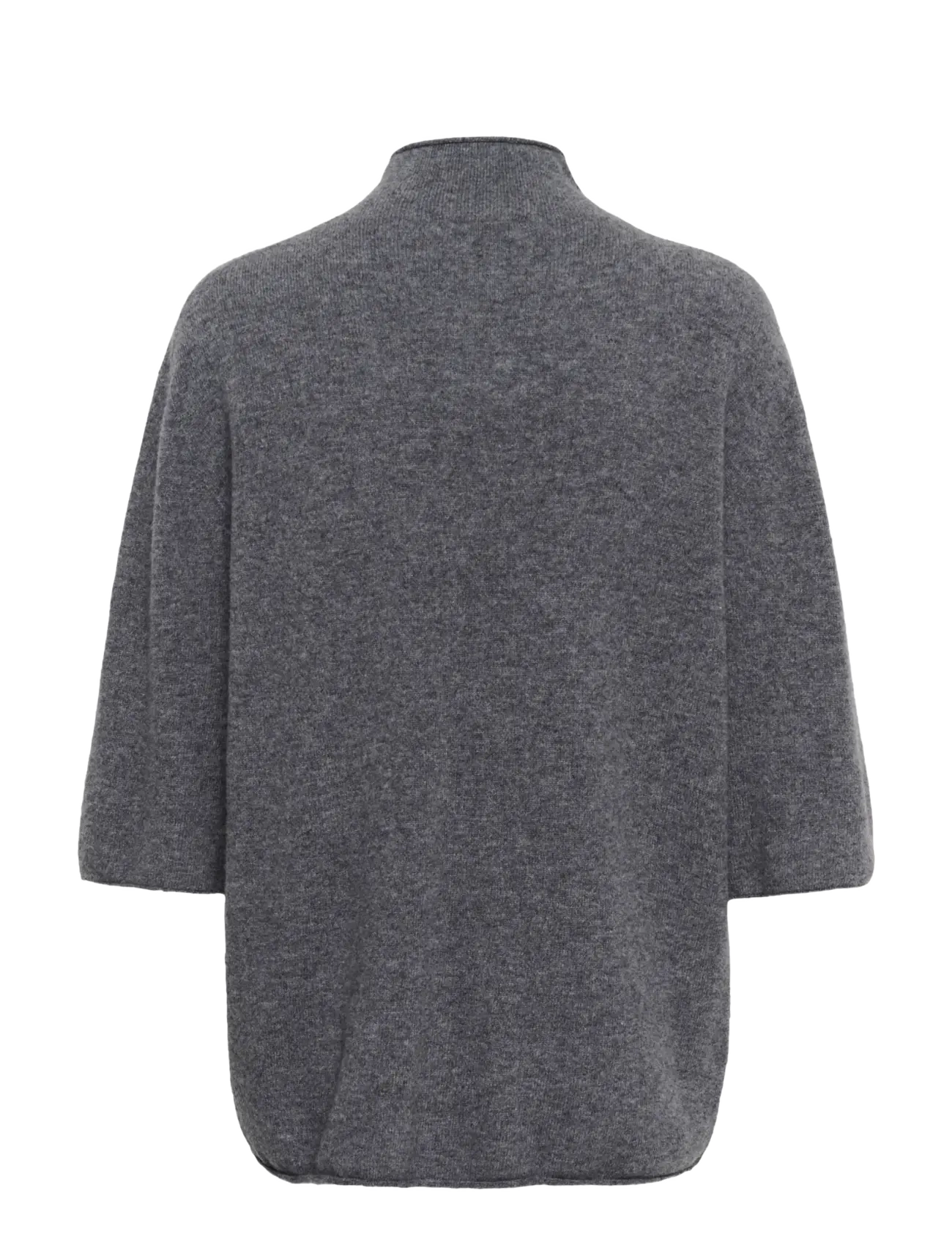Soaked - SLSida Seamless Rollneck SS - grey melange - 2