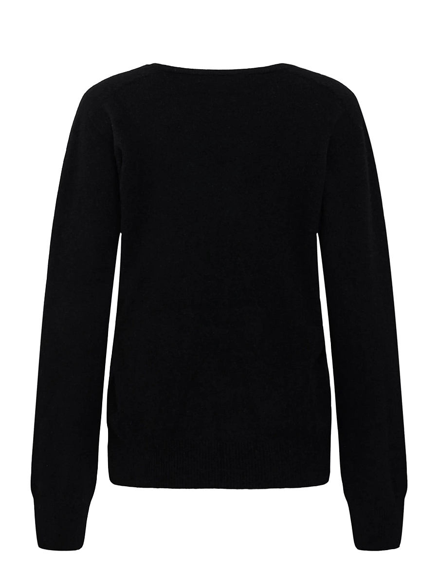 Soaked - SLSida Seamless V-Neck Pullover - pullover - black - 2
