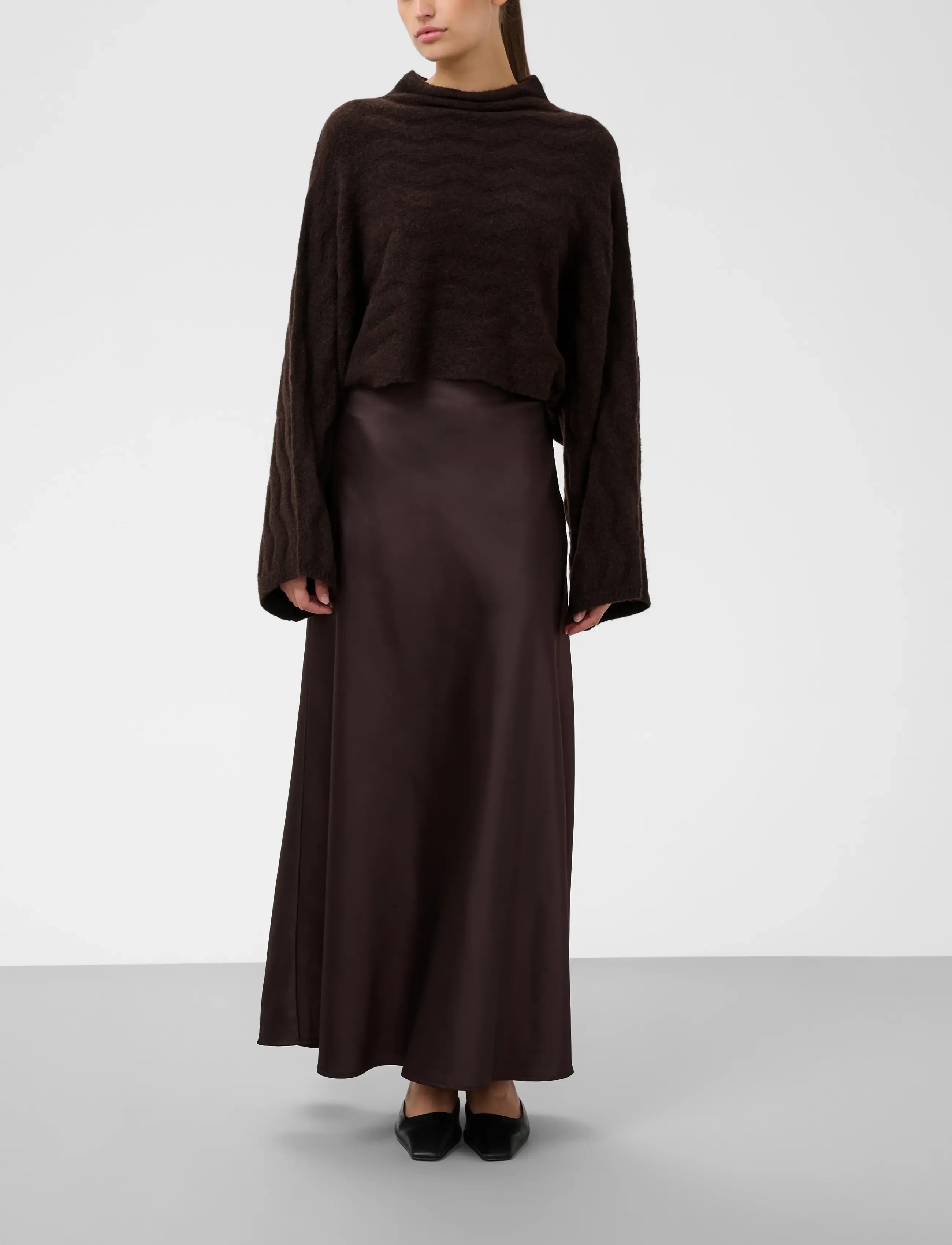 Soaked - SLIdalia Poncho Pullover - lühikesed topid - ganache melange - 4