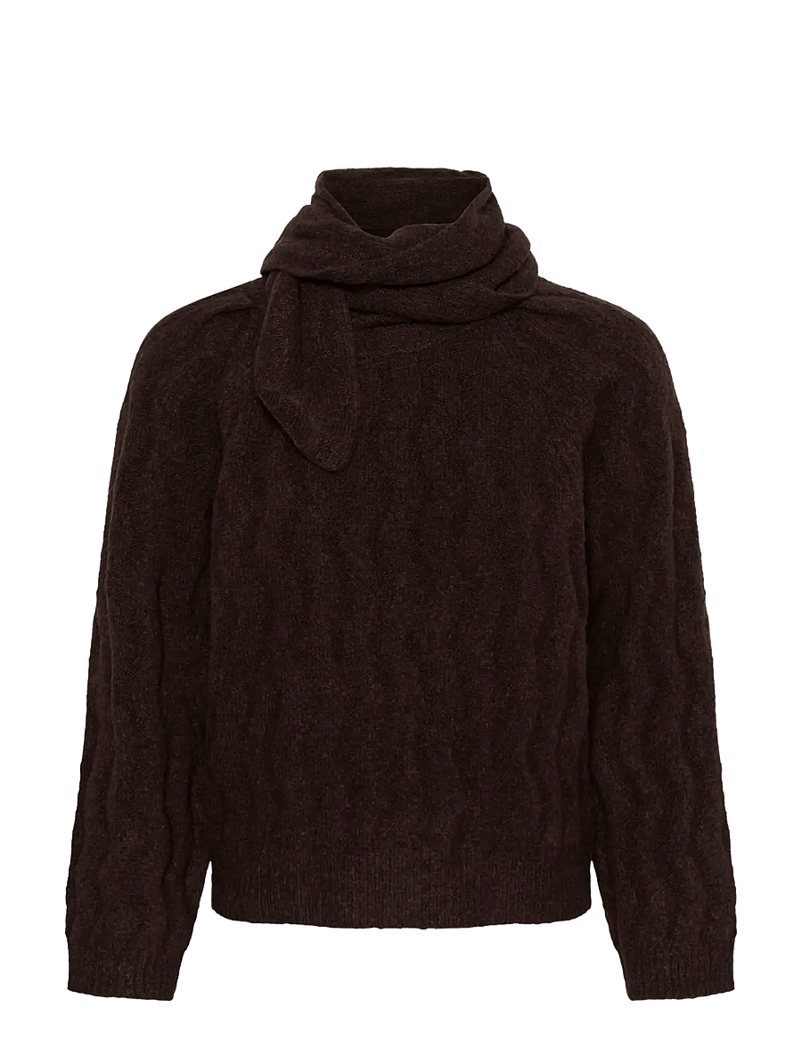 Soaked - SLIdalia Pullover - stickade tröjor - ganache melange - 1