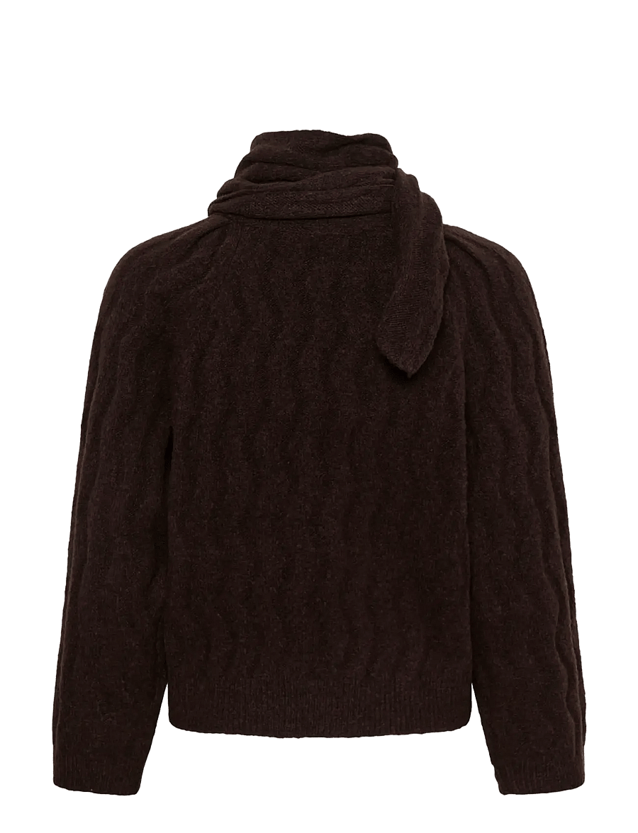 Soaked - SLIdalia Pullover - stickade tröjor - ganache melange - 2