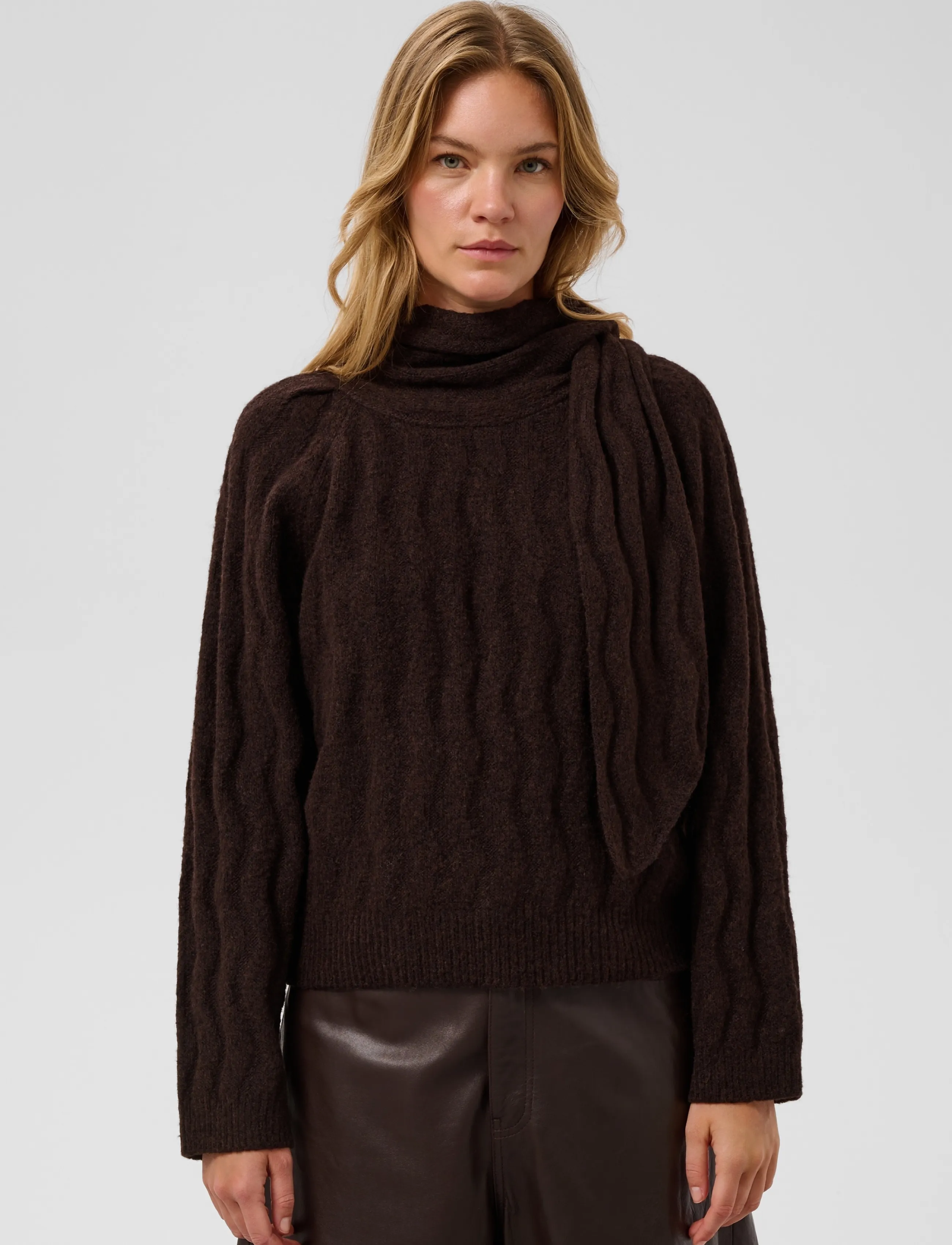 Soaked SLIdalia Pullover - Soaked in Luxury - GANACHE MELANGE / brown
