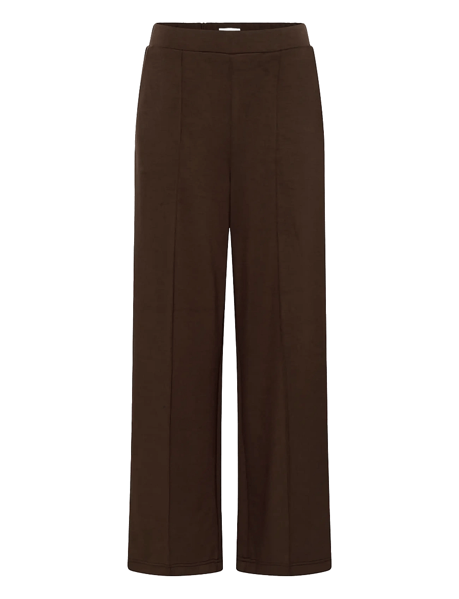 Soaked - SLMarigold Straight Pants - bukser med lige ben - chocolate brown - 0