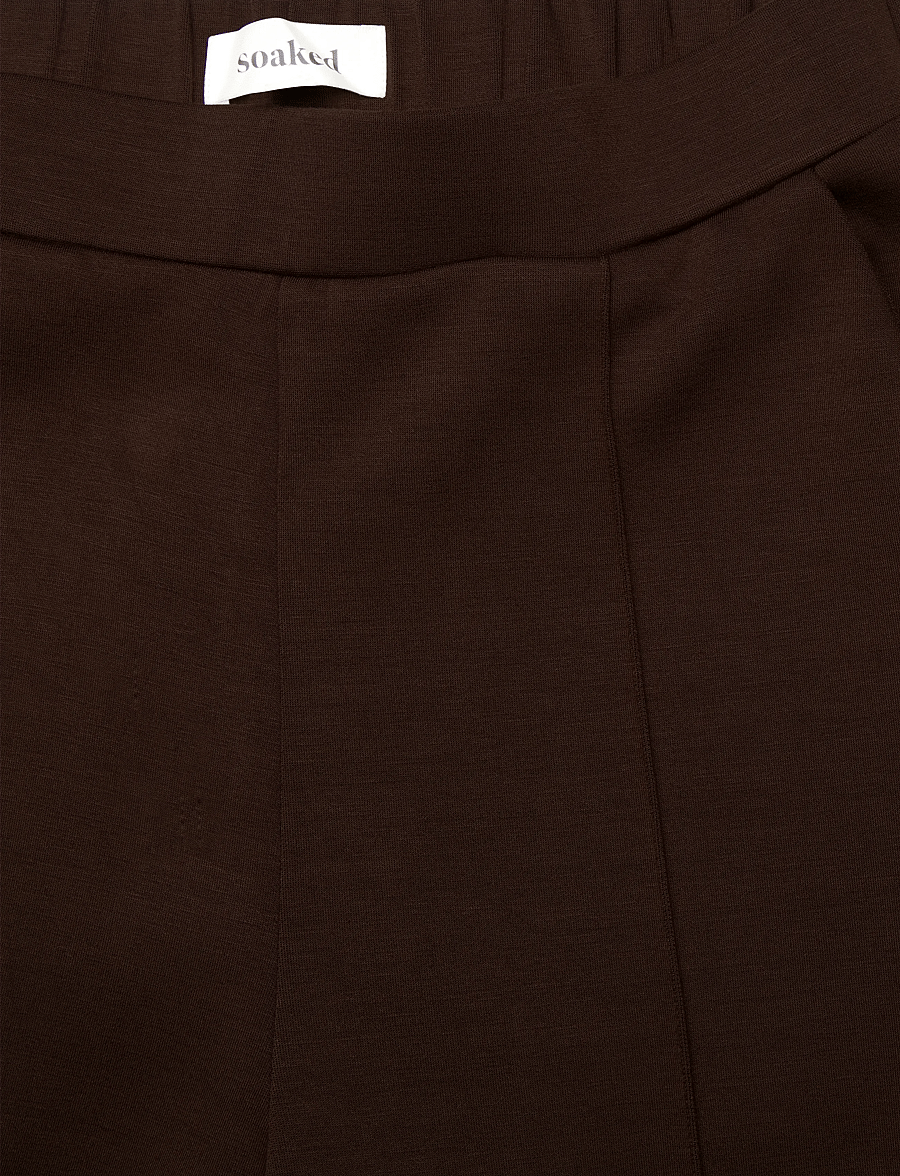 Soaked - SLMarigold Straight Pants - bukser med lige ben - chocolate brown - 3
