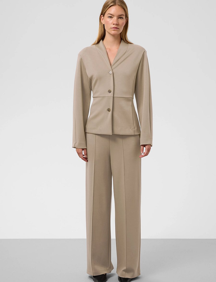 Soaked - SLMarigold Straight Pants - straight leg trousers - walnut - 3