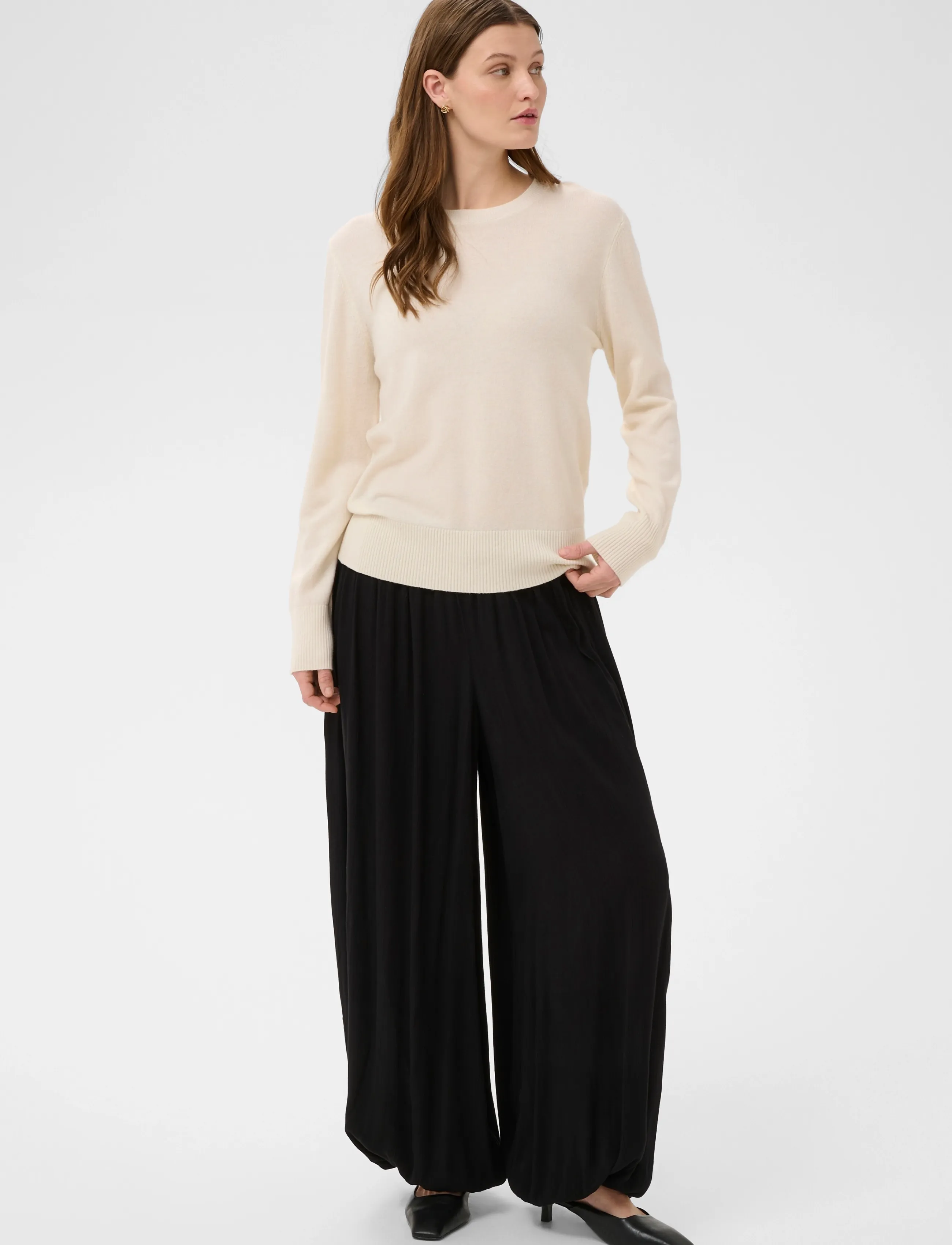 Soaked - SLZaya Balloon Pants - barrel-bukser - black - 2