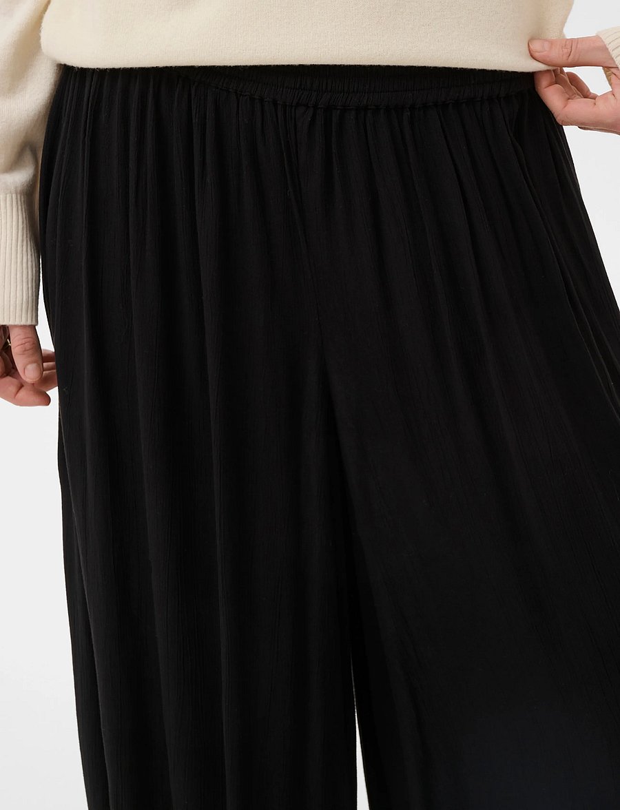 Soaked - SLZaya Balloon Pants - hosen mit geradem bein - black - 4