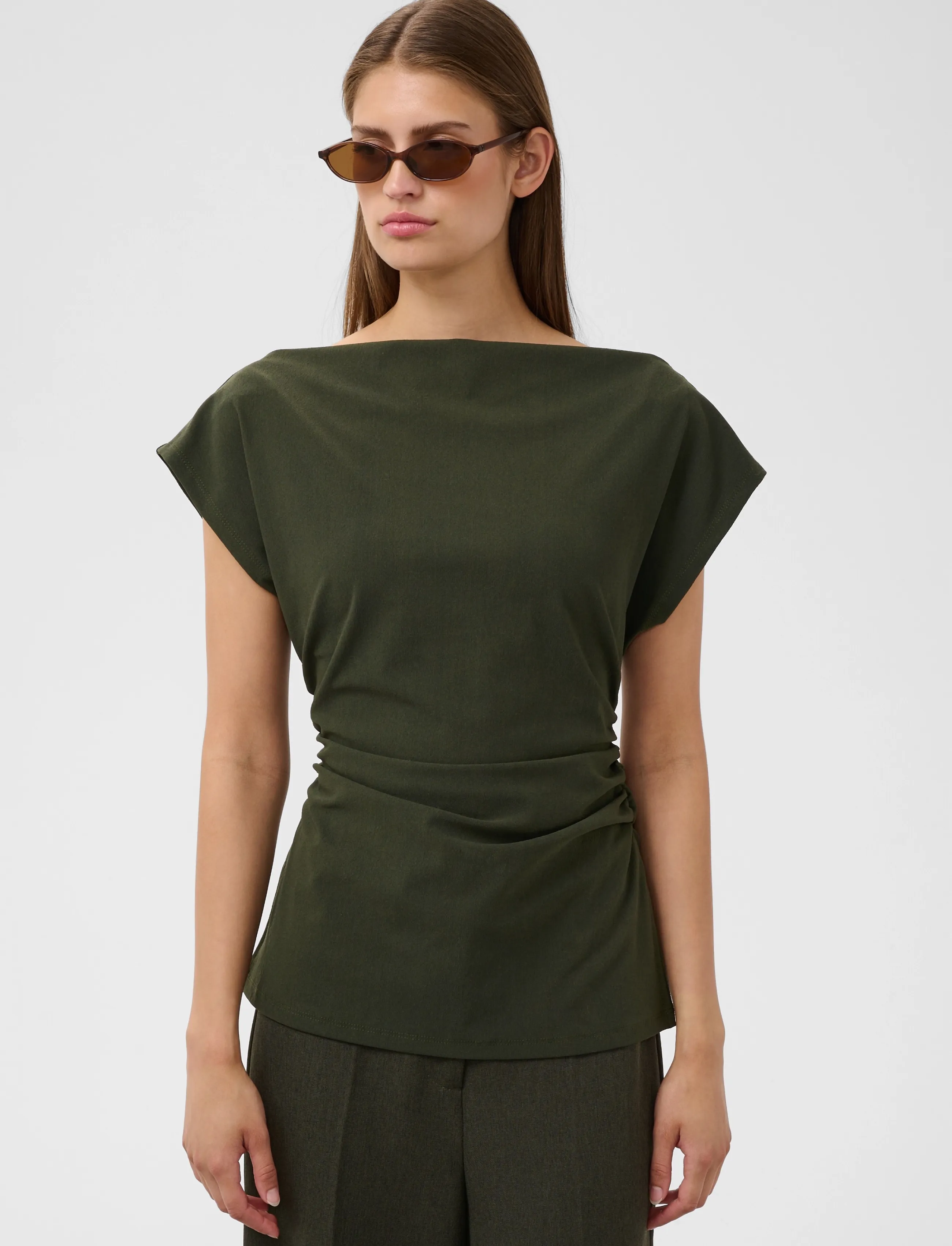 Soaked SLEirlys Tee - T-Shirts & Tops - ROSIN / khaki/green