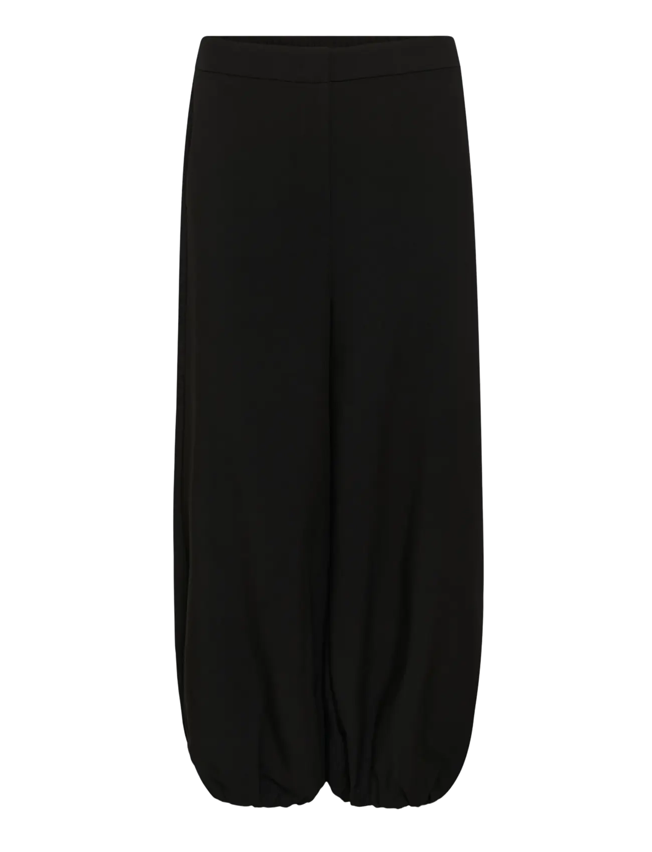 Soaked SLCorinne Meru Pants - Barrel-bukser - BLACK / black