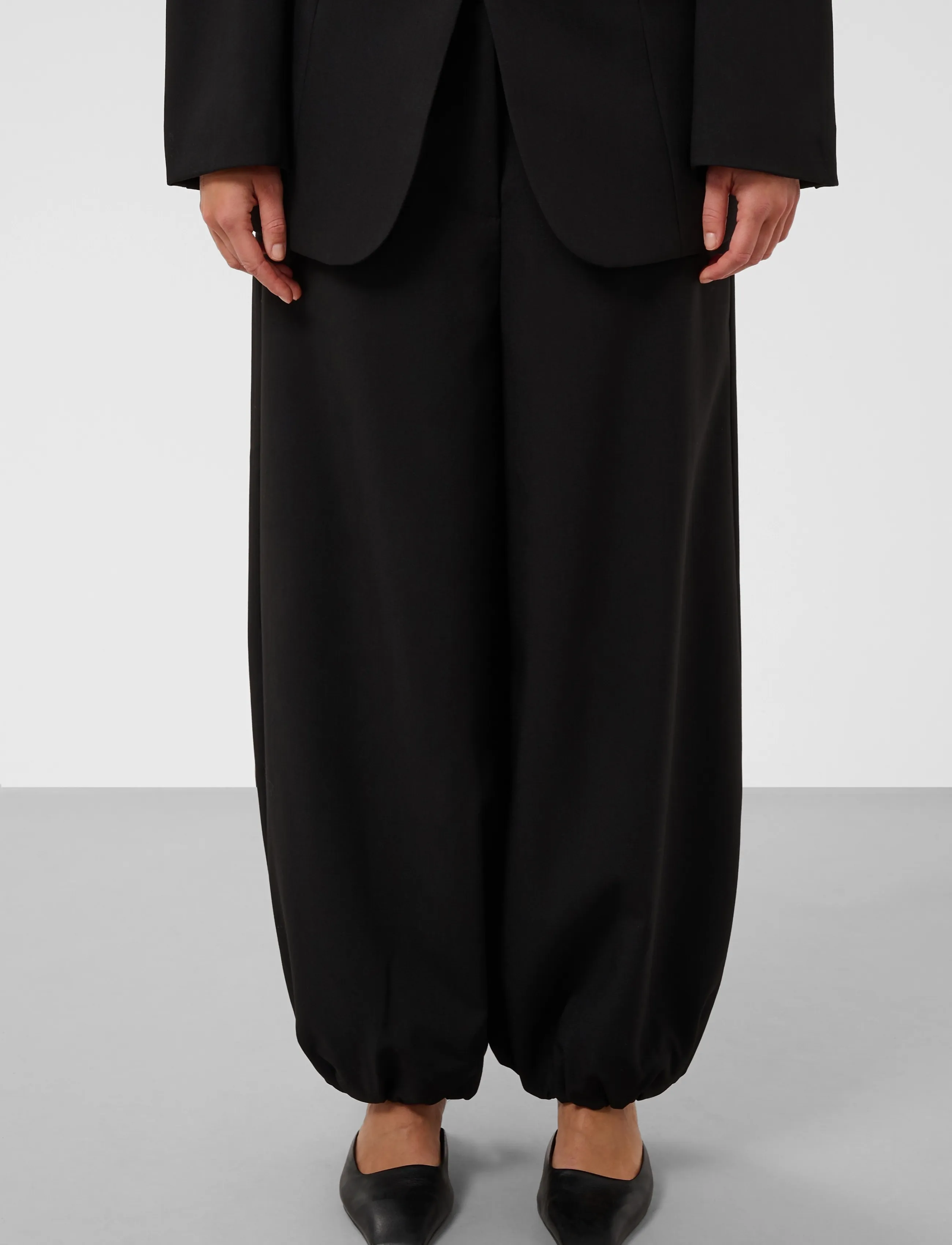 Soaked SLCorinne Meru Pants - Bukser - BLACK / black