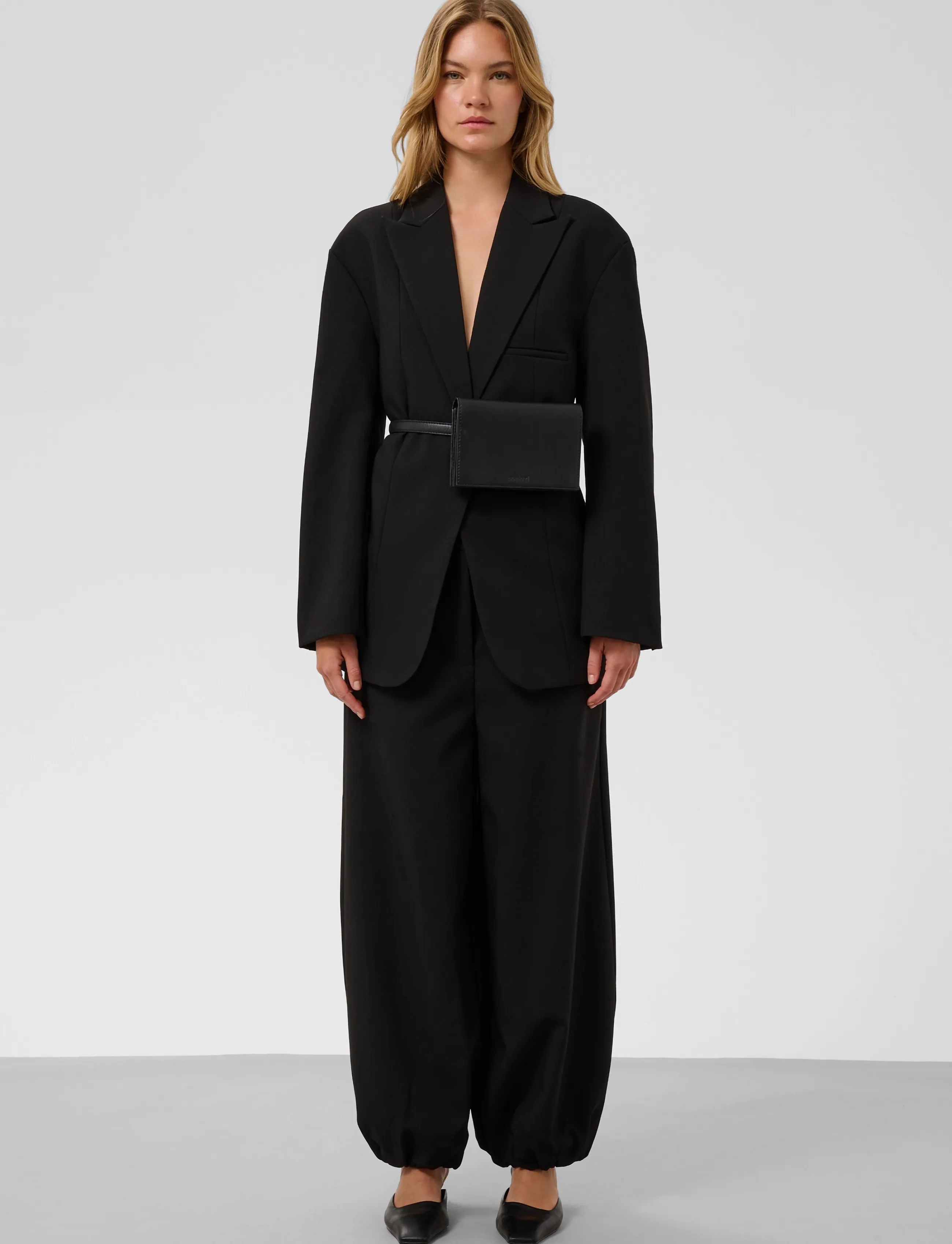 Soaked - SLCorinne Meru Pants - barrel-bukser - black - 3