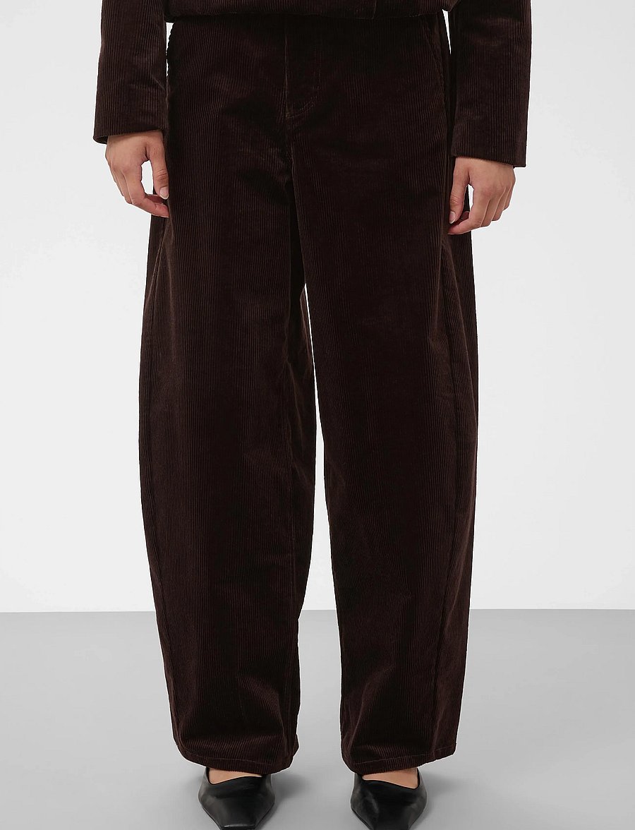 Soaked - SLKamet Pants - vida byxor - ganache - 0