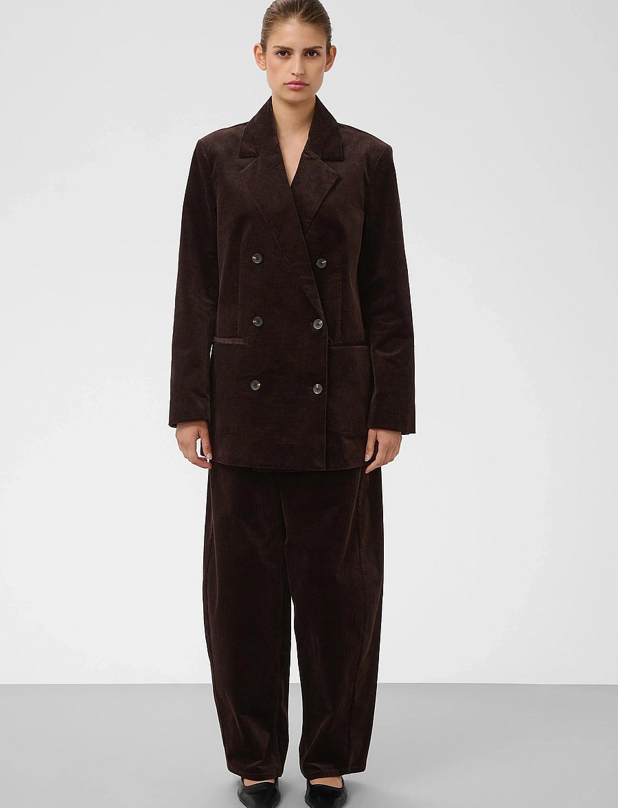 Soaked - SLKamet Pants - vida byxor - ganache - 3