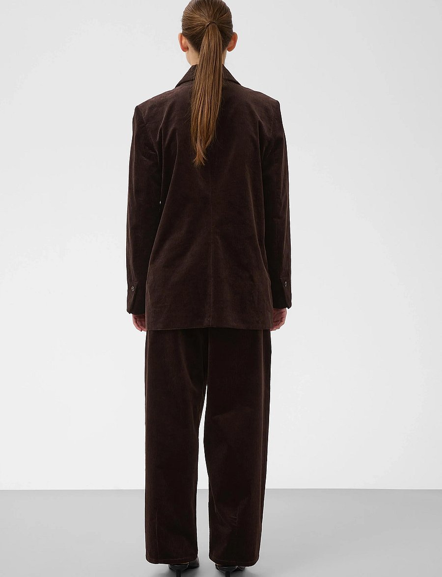 Soaked - SLKamet Pants - vida byxor - ganache - 4