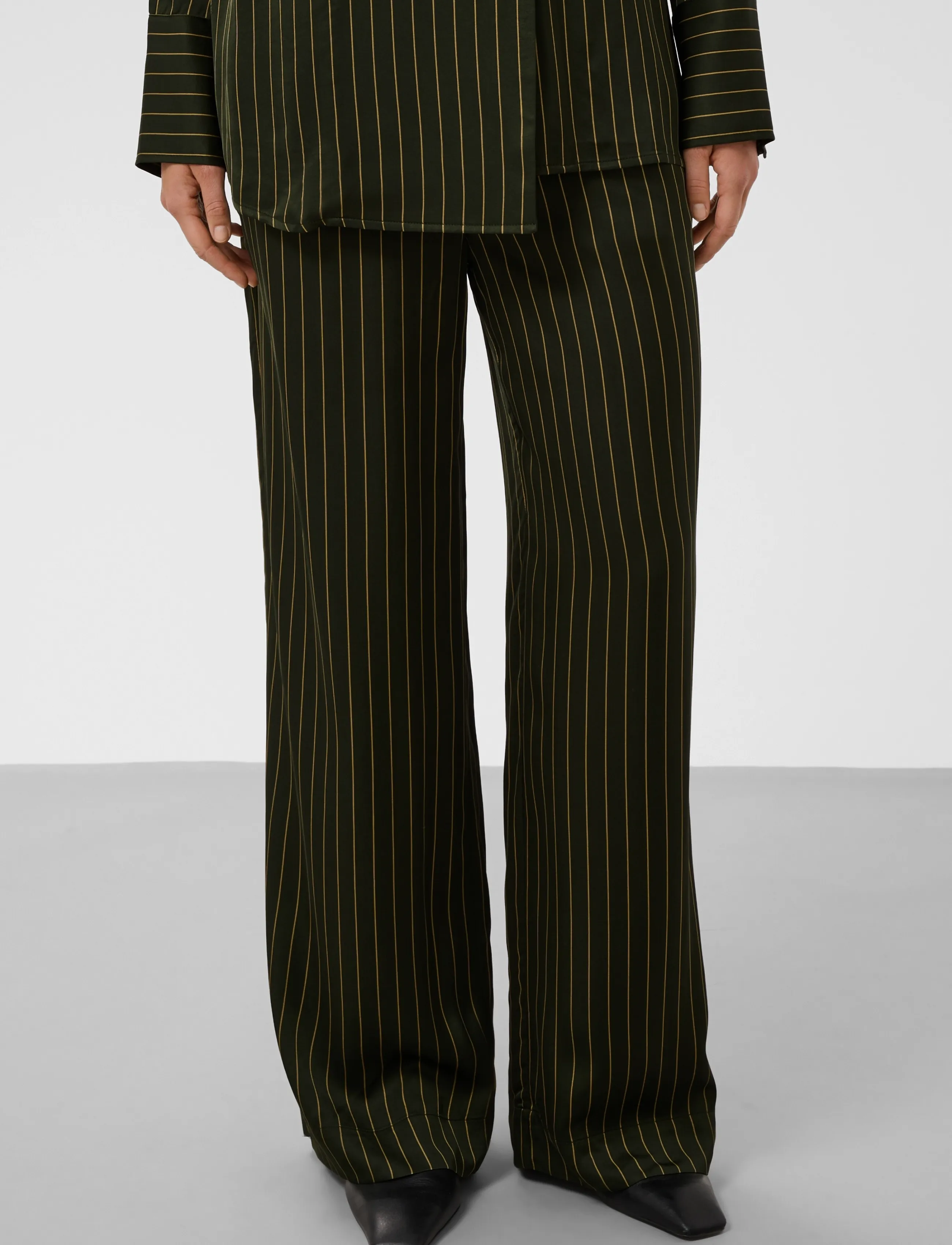 Soaked SLCinna Parbat Pants - Kollektioner - ROISIN STRIPE / green