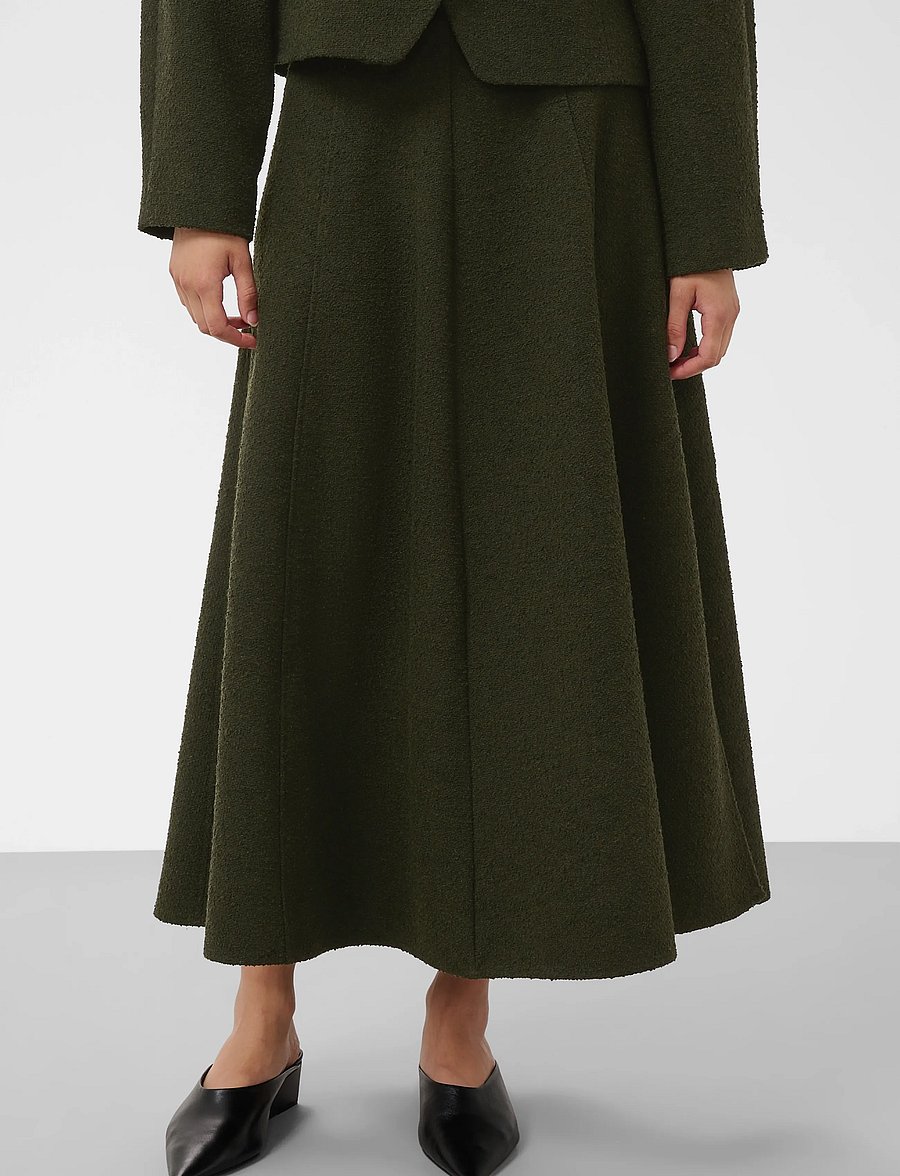Soaked - SLElbrus Skirt - midi kjolar - rosin - 0