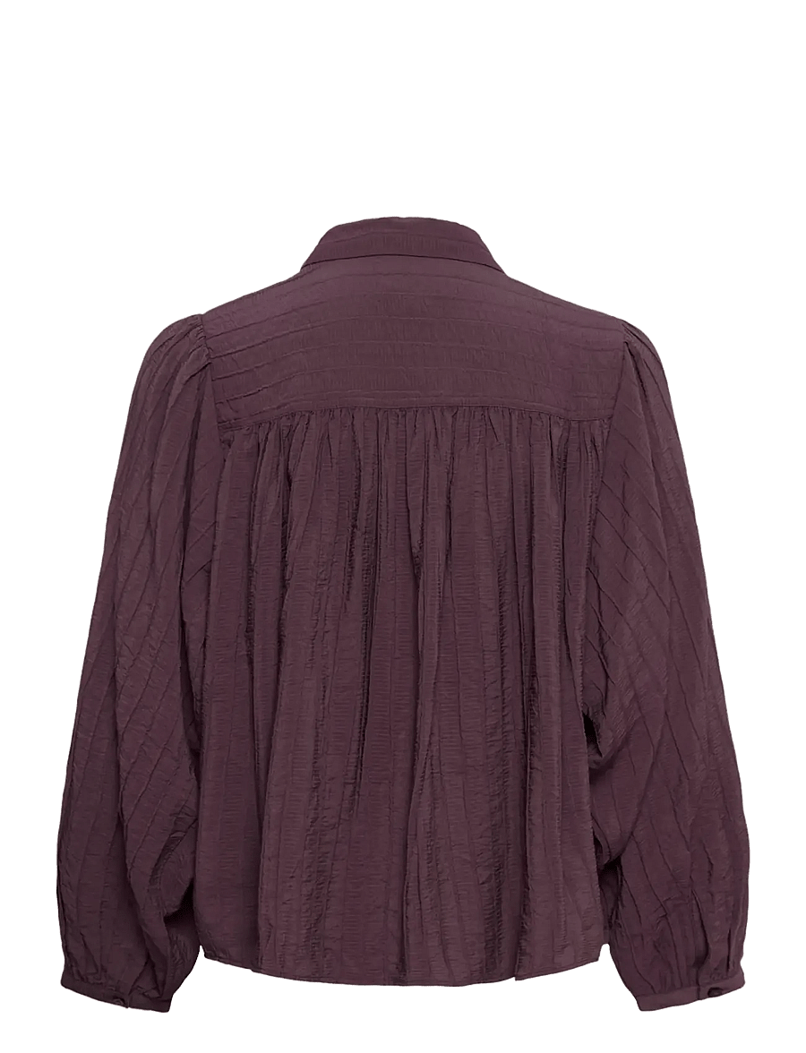 Soaked - SLPinatubo Shirt - langärmlige hemden - huckleberry - 2
