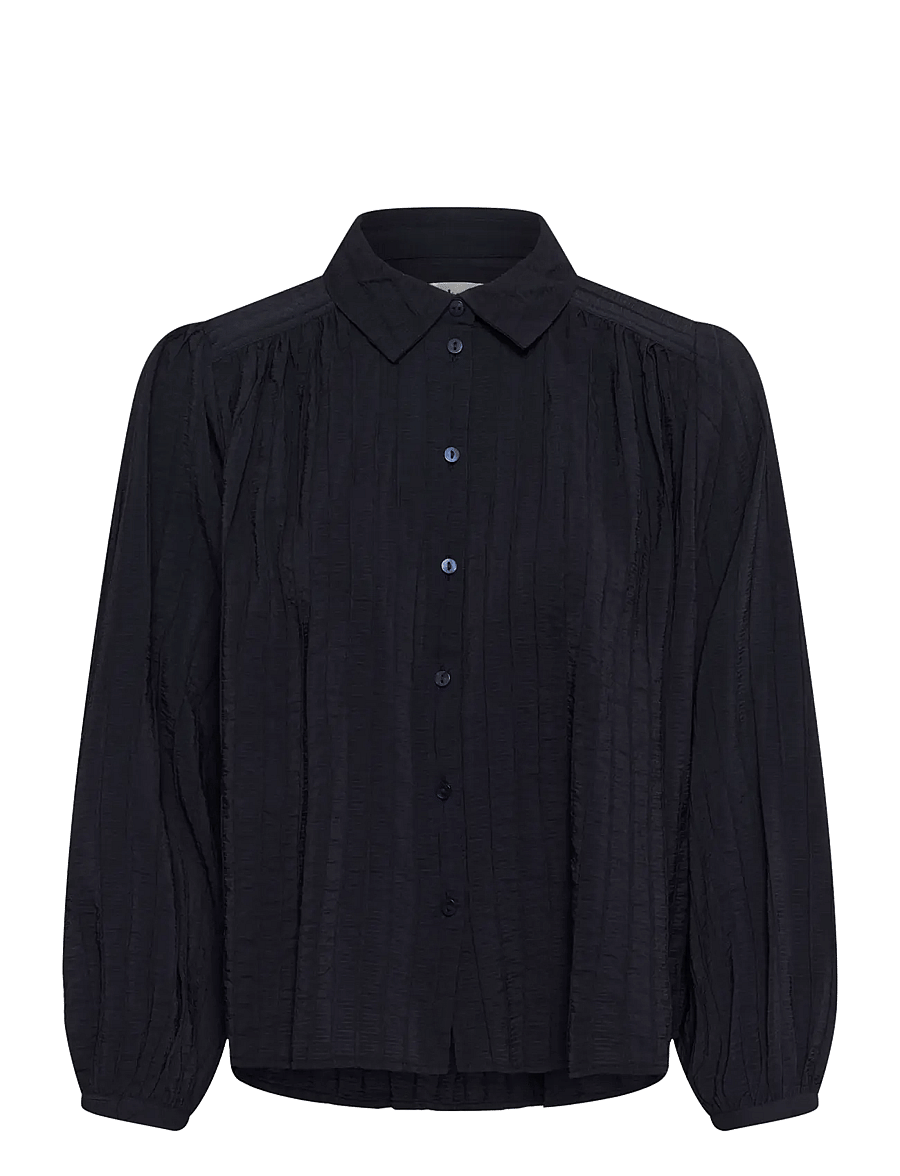 Soaked - SLPinatubo Shirt - långärmade skjortor - night sky - 0