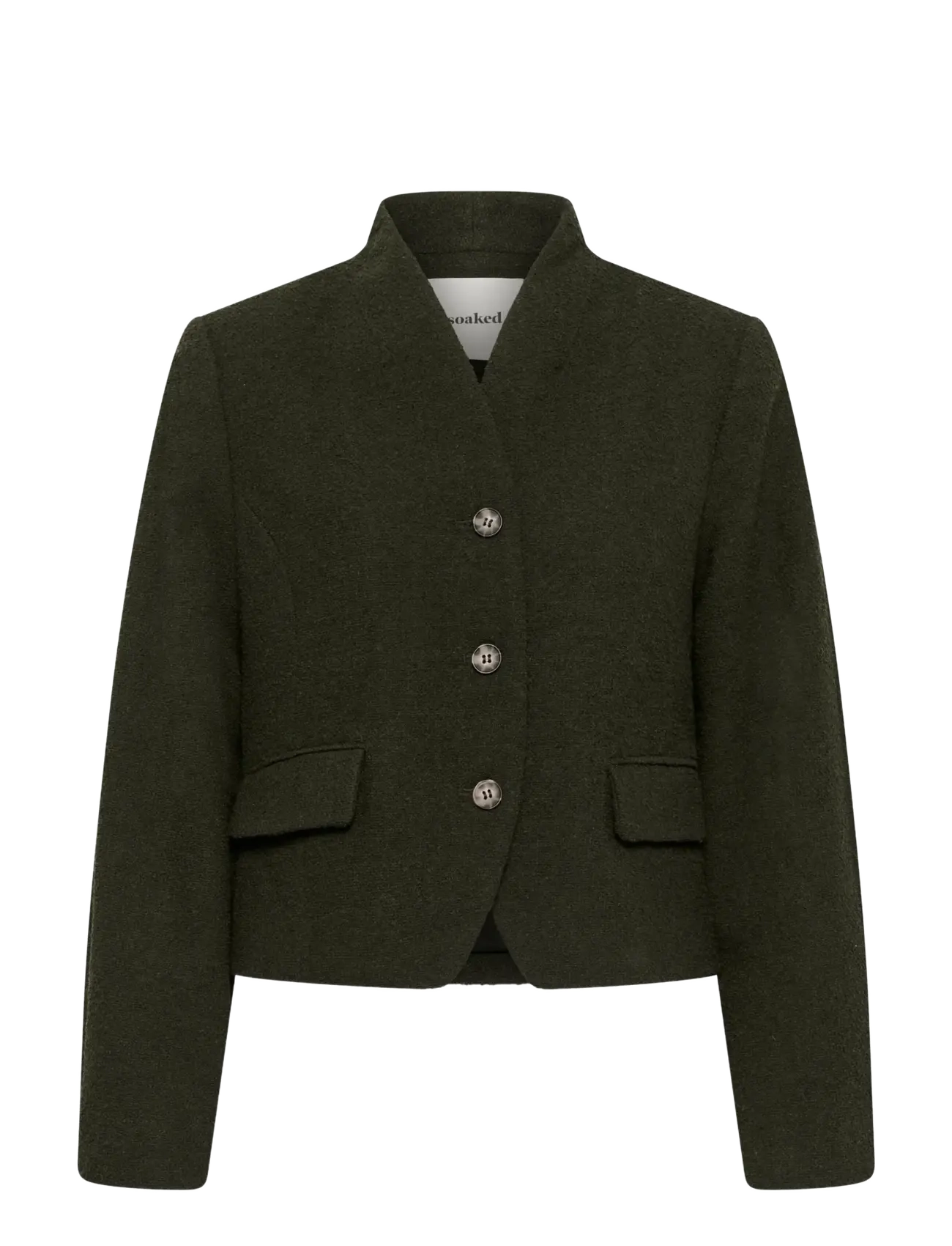 Soaked SLElbrus Blazer - Bleiserit - ROSIN / green