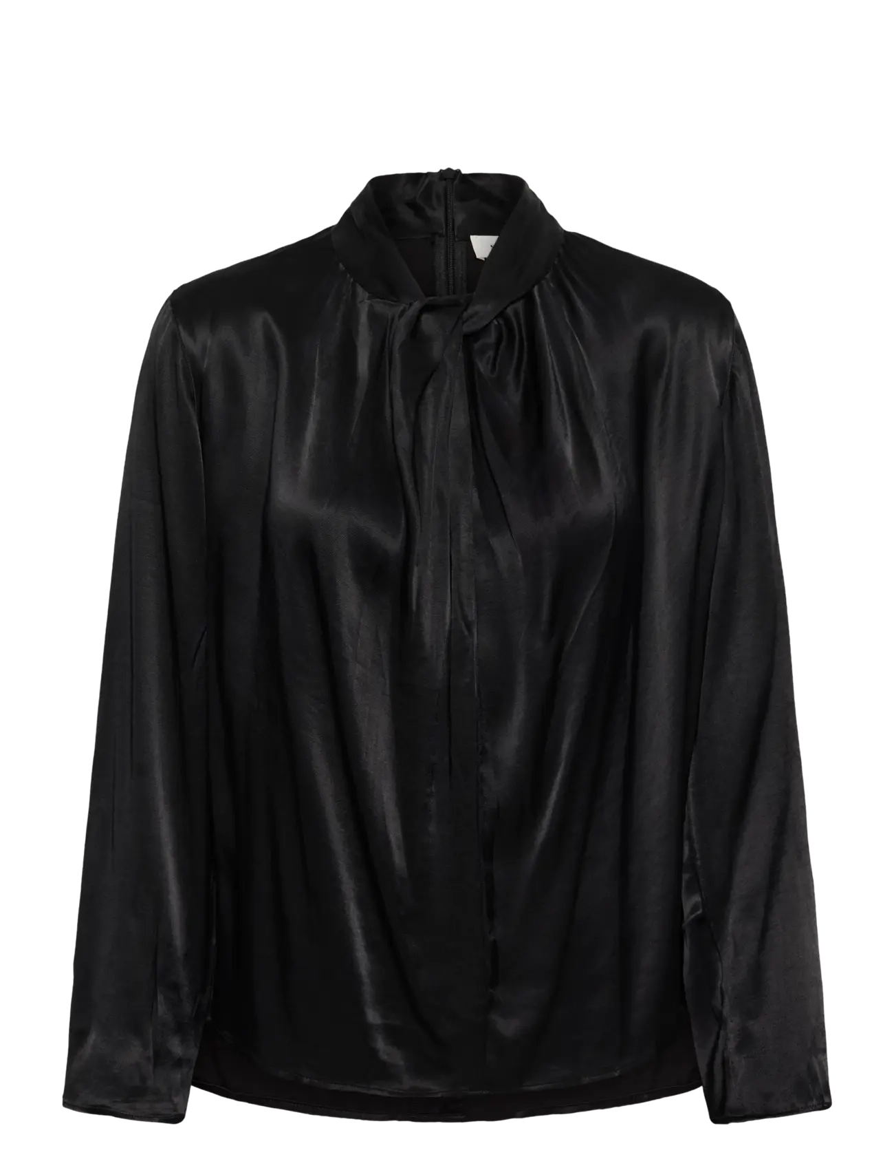 Soaked SLNadeya Blouse LS - Pluusid ja särgid - BLACK / black
