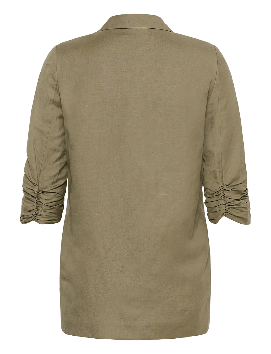 Soaked - SLRagna Shirley Blazer - single breasted blazers - dusky green - 2