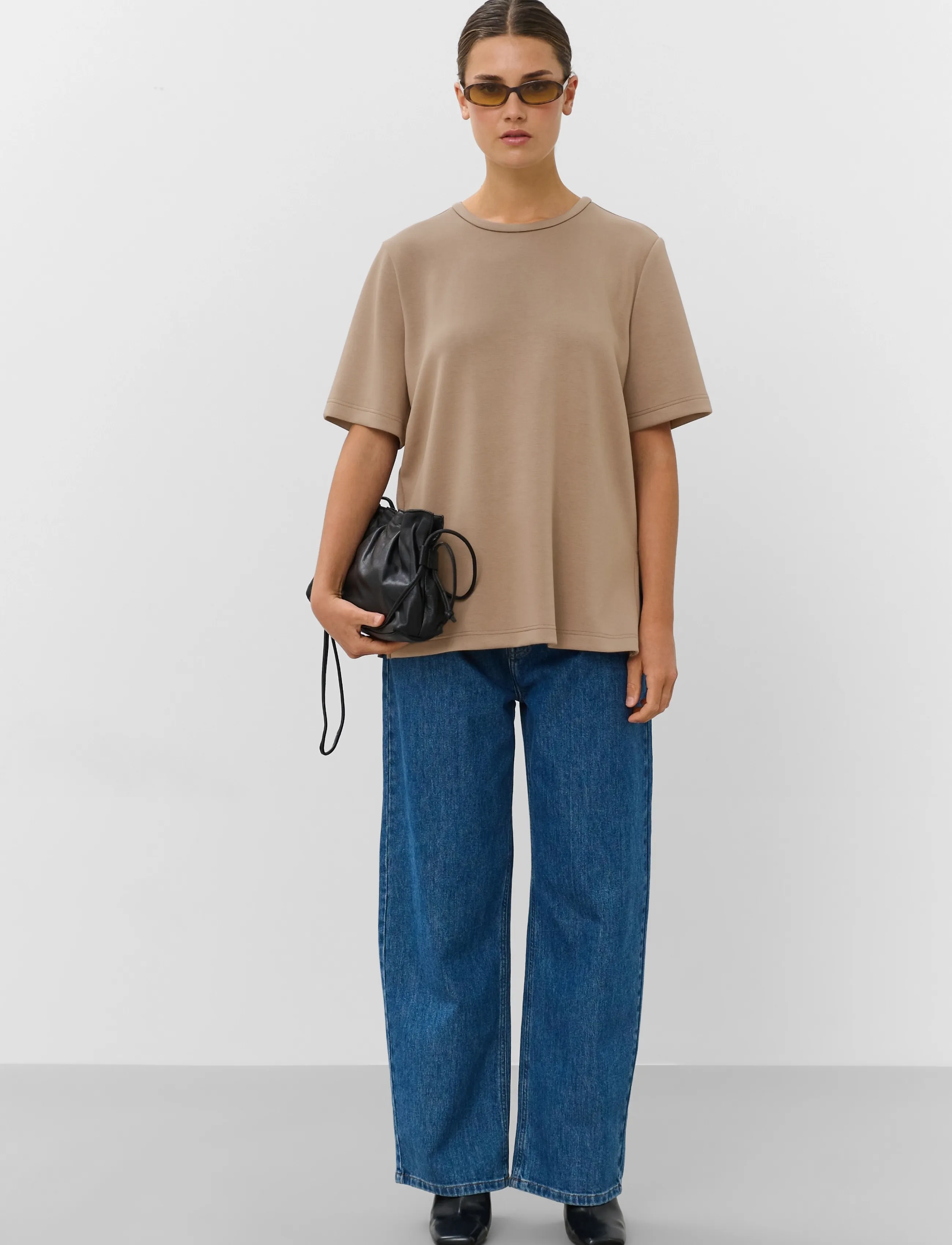 Soaked - SLMarigold Mono Tee SS - t-shirts - walnut - 3
