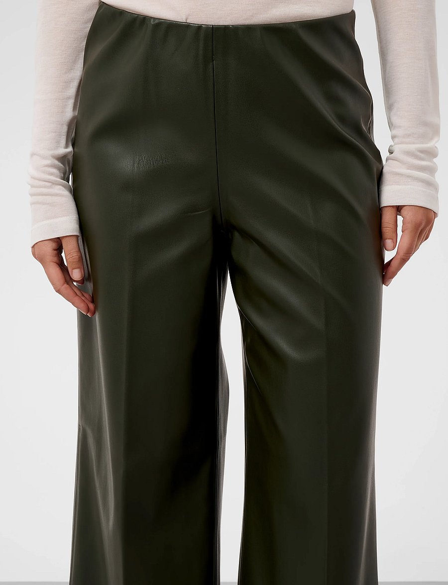 Soaked - SLKaylee Wide Long Pants - skinnbyxor - rosin - 5